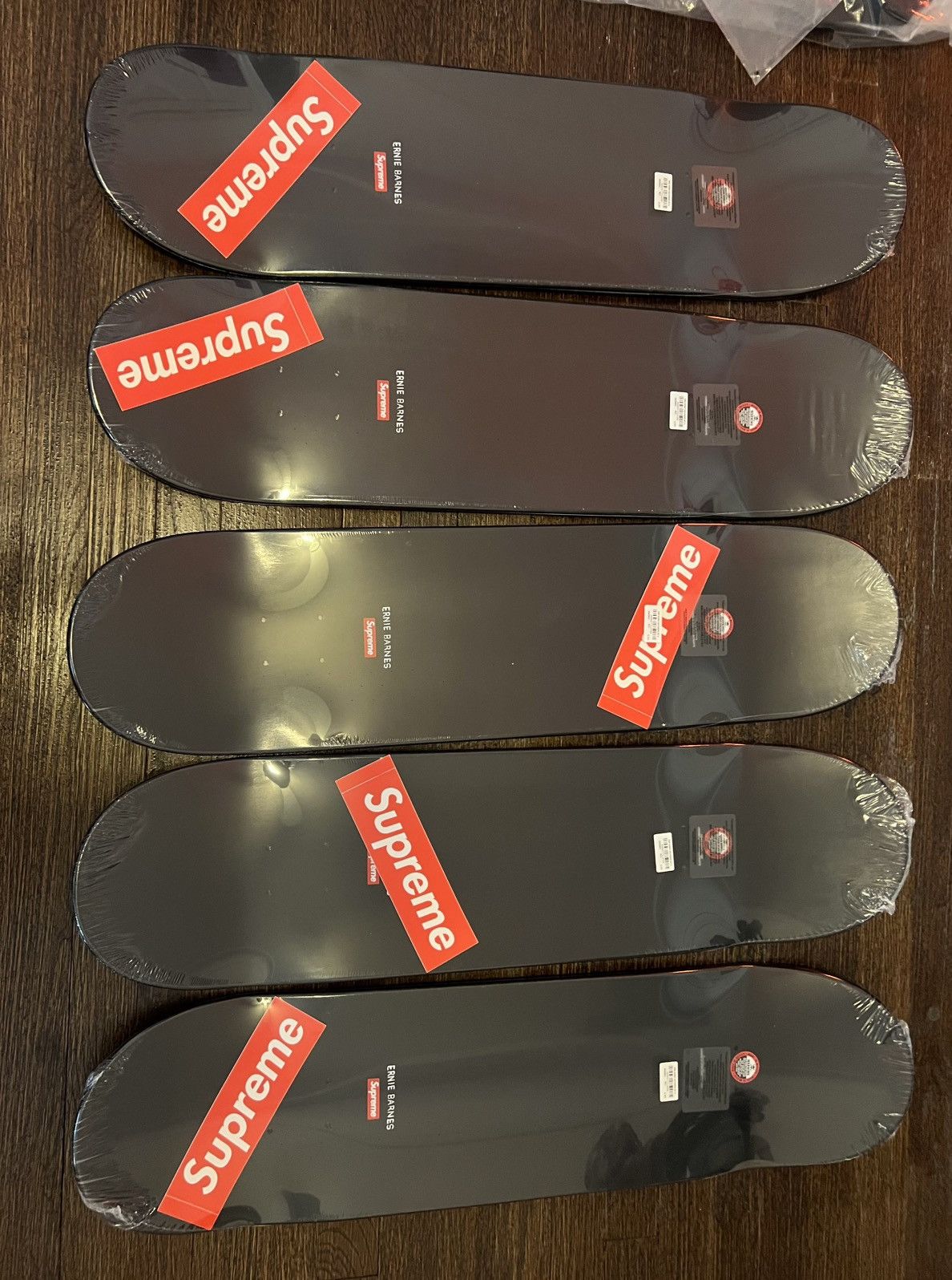 Supreme Supreme/Ernie Barnes Skateboard Deck Set (Set of 5) Size ONE SIZE - 6 Thumbnail