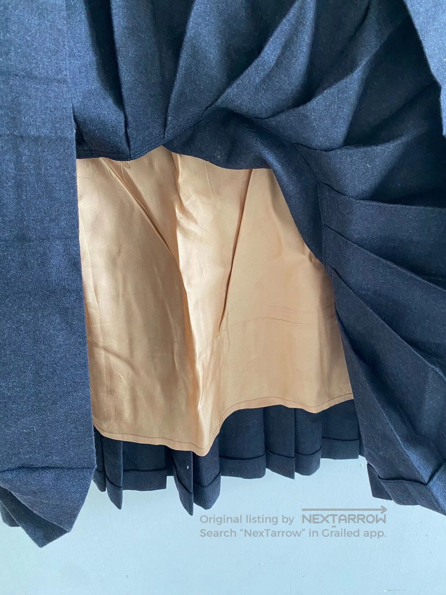 Vivienne Westwood vivienne westwood gray asymmetrical pleated skirt. Size 41" - 6 Thumbnail