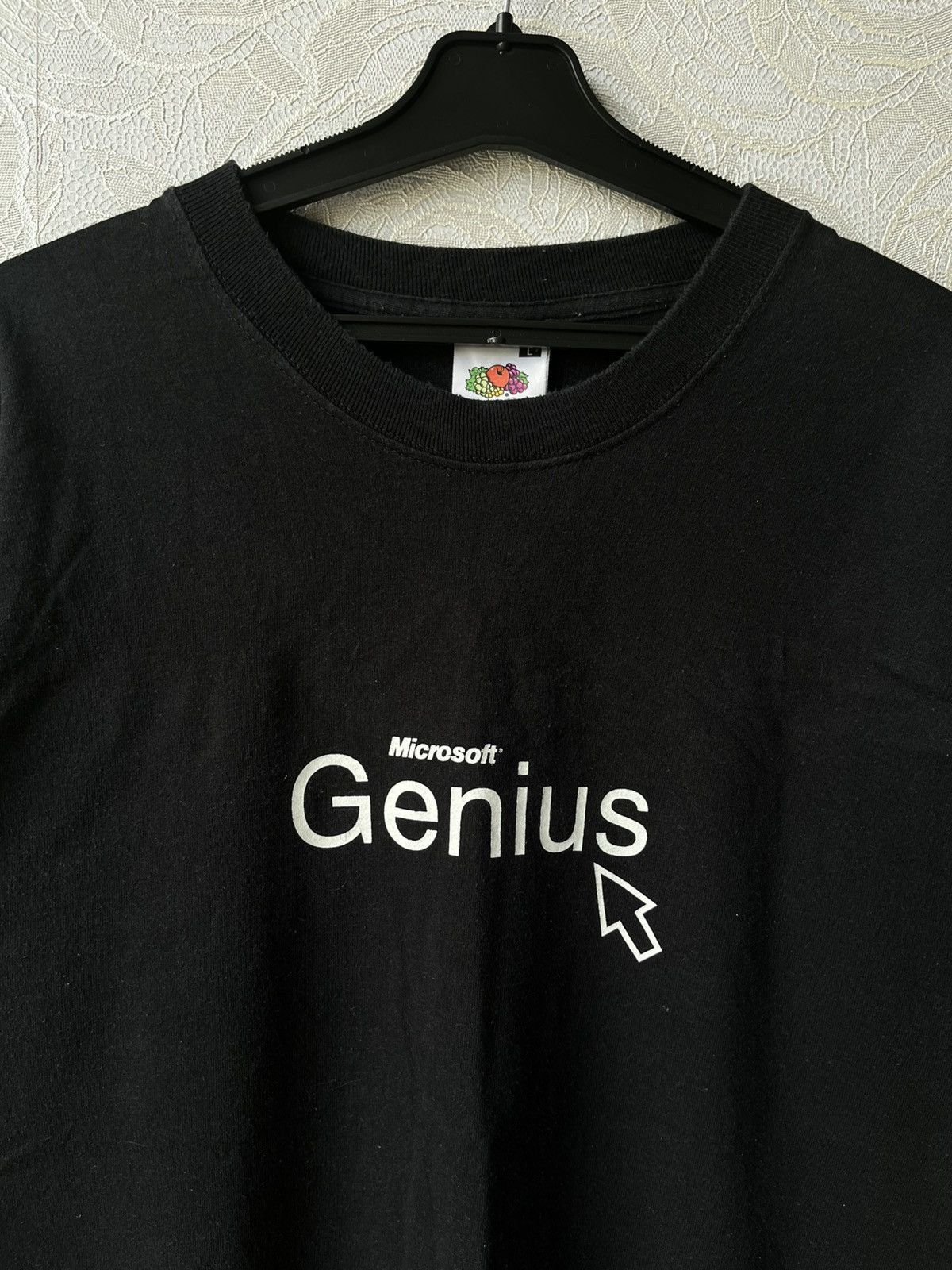 Microsoft Vintage 00s Microsoft Genius Imagine Cup Black T Shirt Rare Size US L / EU 52-54 / 3 - 2 Thumbnail
