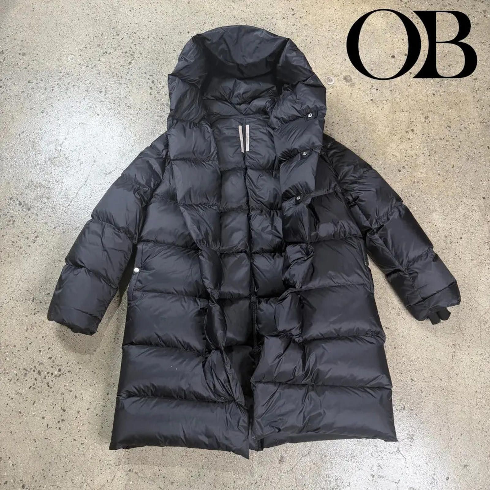 Rick Owens Duvet Jumbo Peter Down Jacket in Black | Grailed
