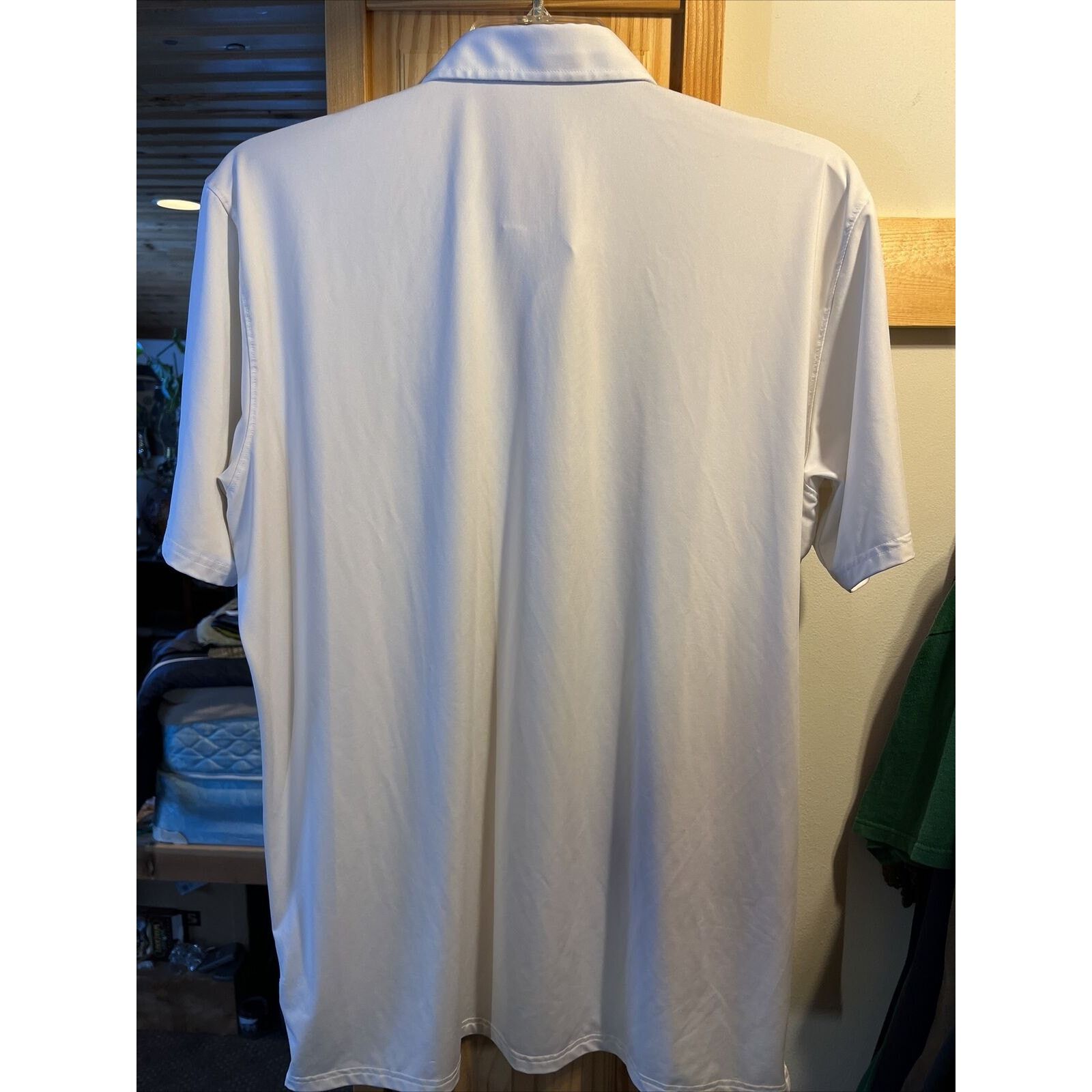 Other Holderness & Bourne Mens XL White Polyester Blend Polo Shirt Size US XL / EU 56 / 4 - 11 Thumbnail