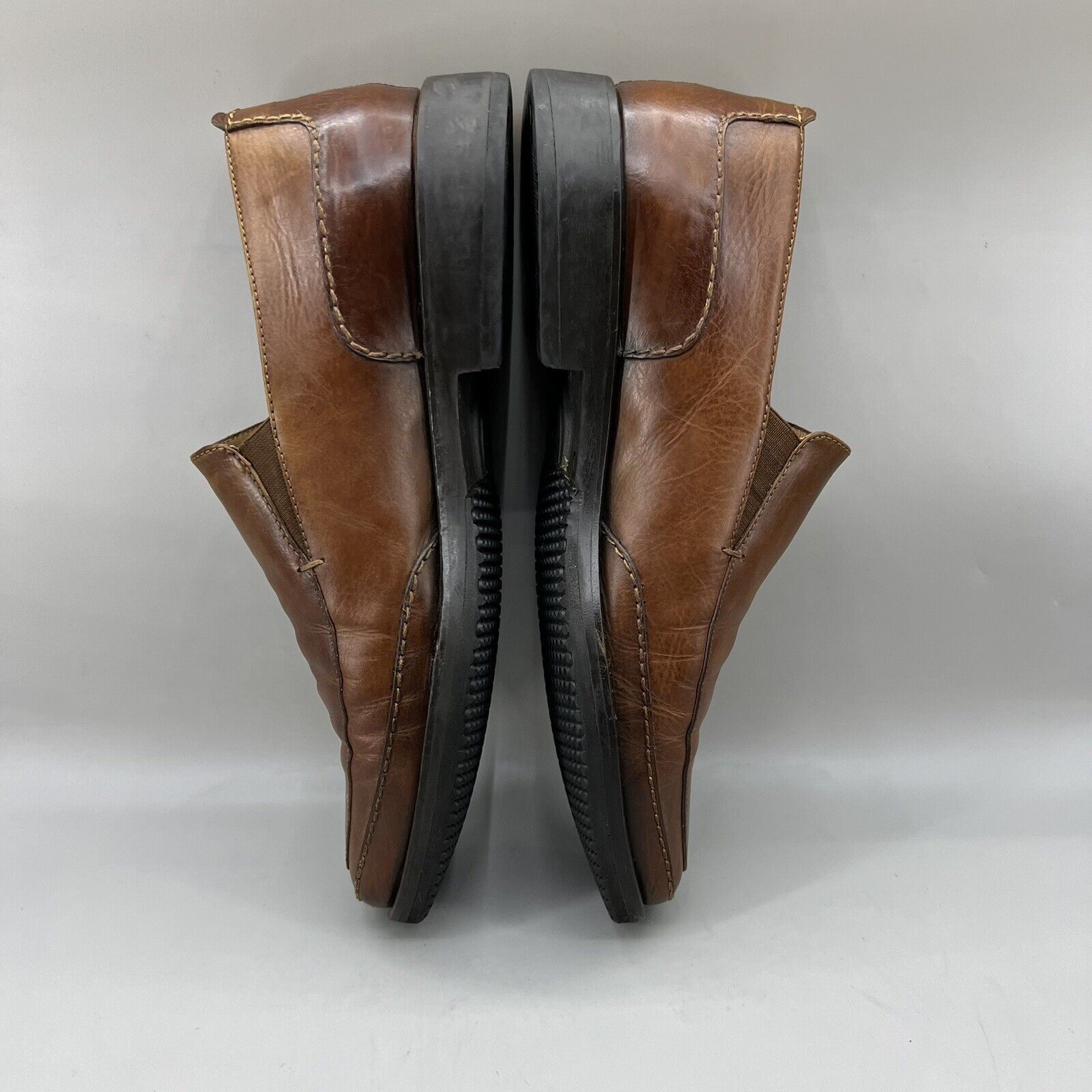 Michael Toschi Michael Toschi Slip On Loafers Men Size 8 Brown Leather Low Size US 8 / EU 41 - 6 Thumbnail
