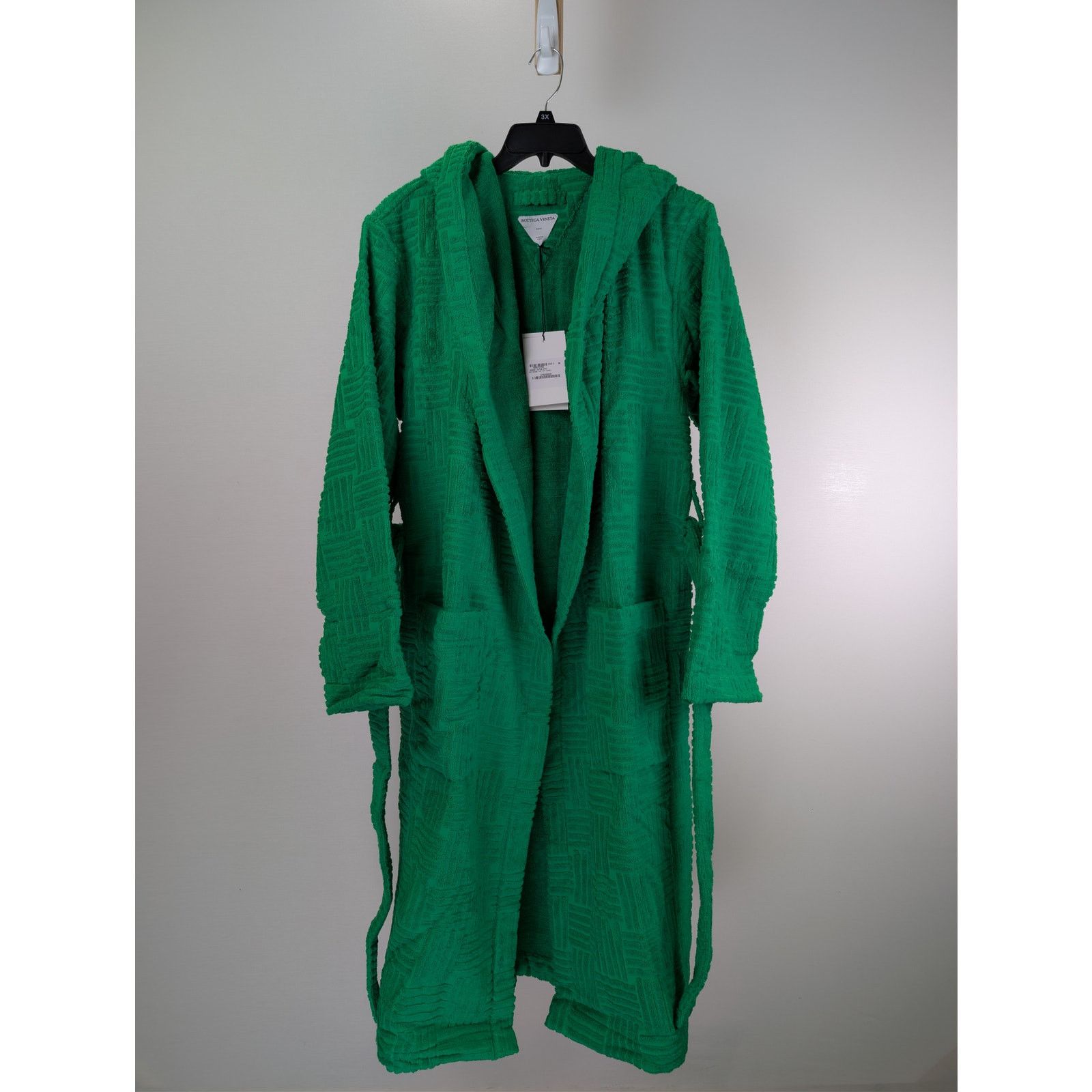 Bottega Veneta o1rshd1 Bathrobe Cotton Terry in Grass Size US S / EU 44-46 / 1 - 1 Thumbnail