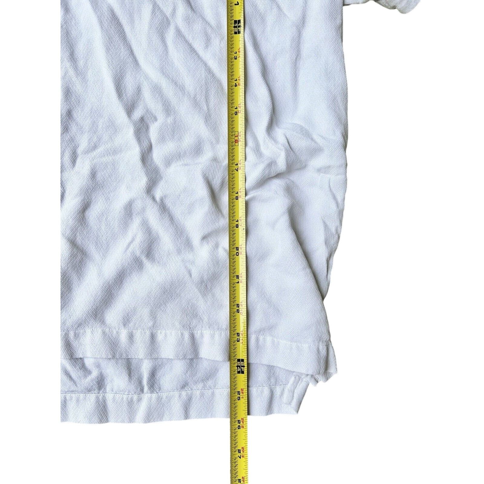 Nat Nast nat nast shirt mens xl Short Sleeve Ivory, 70 Silk/30 Cotton Size US XL / EU 56 / 4 - 2 Thumbnail