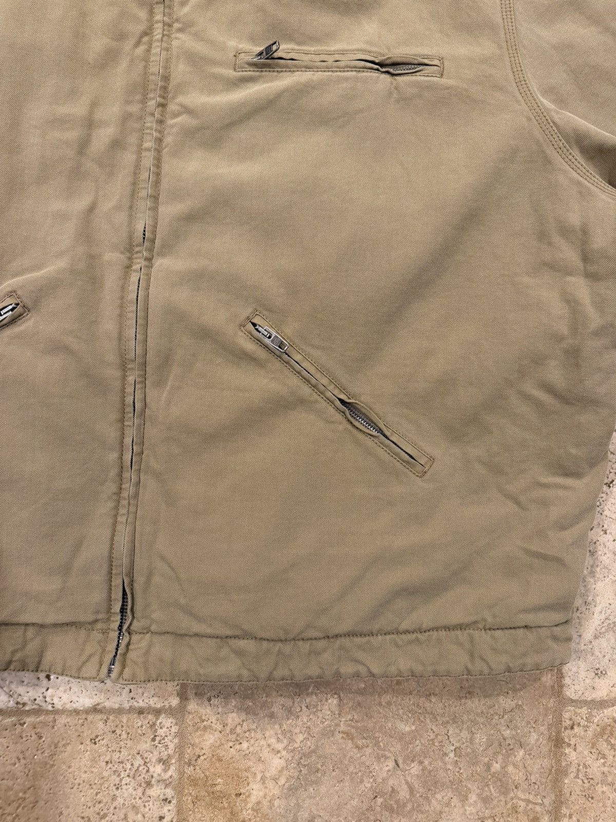 Balenciaga Balenciaga FW21 Demna Canvas Oversized Worker Jacket Size US S / EU 44-46 / 1 - 7 Thumbnail