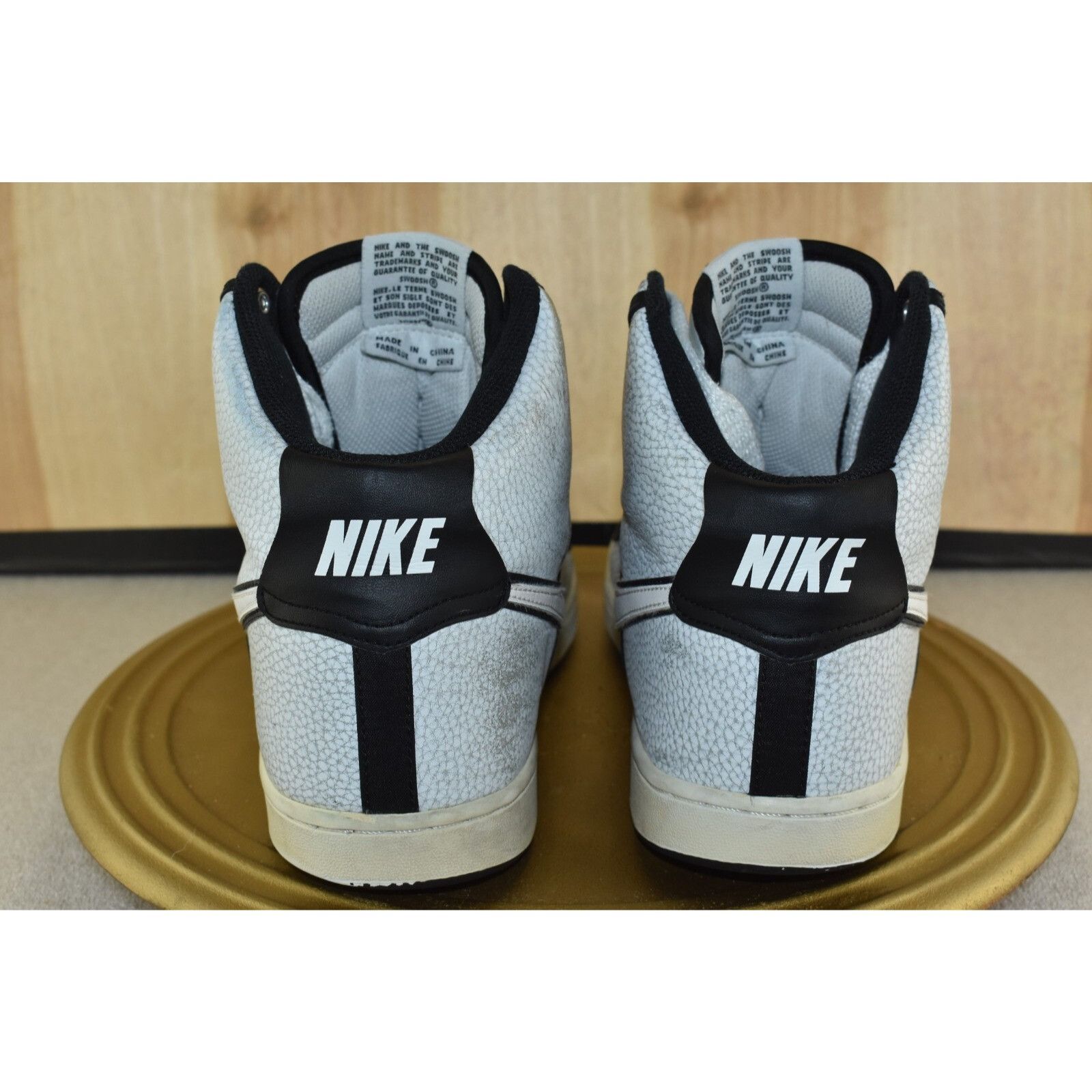 Nike Nike Vandal High Men's Shoes Size 9 White/Black Basketball S Size US 9 / EU 42 - 4 Thumbnail