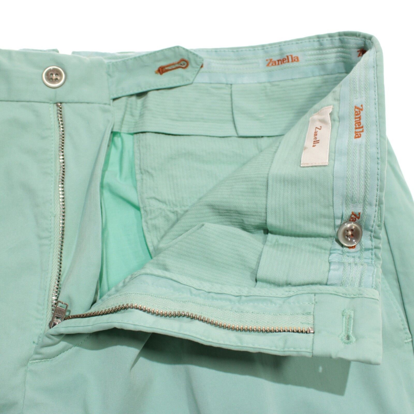 Zanella Zanella New with tags Chino Size 34 US In Green Size US 34 / EU 50 - 3 Thumbnail