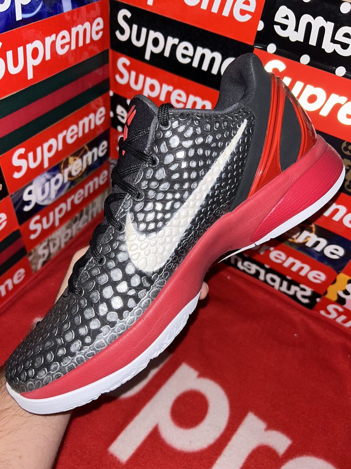 Nike Nike Kobe 6 Bred 429659-001 size 9.5 with box VNDS Size US 9.5 / EU 42-43 - 10 Thumbnail