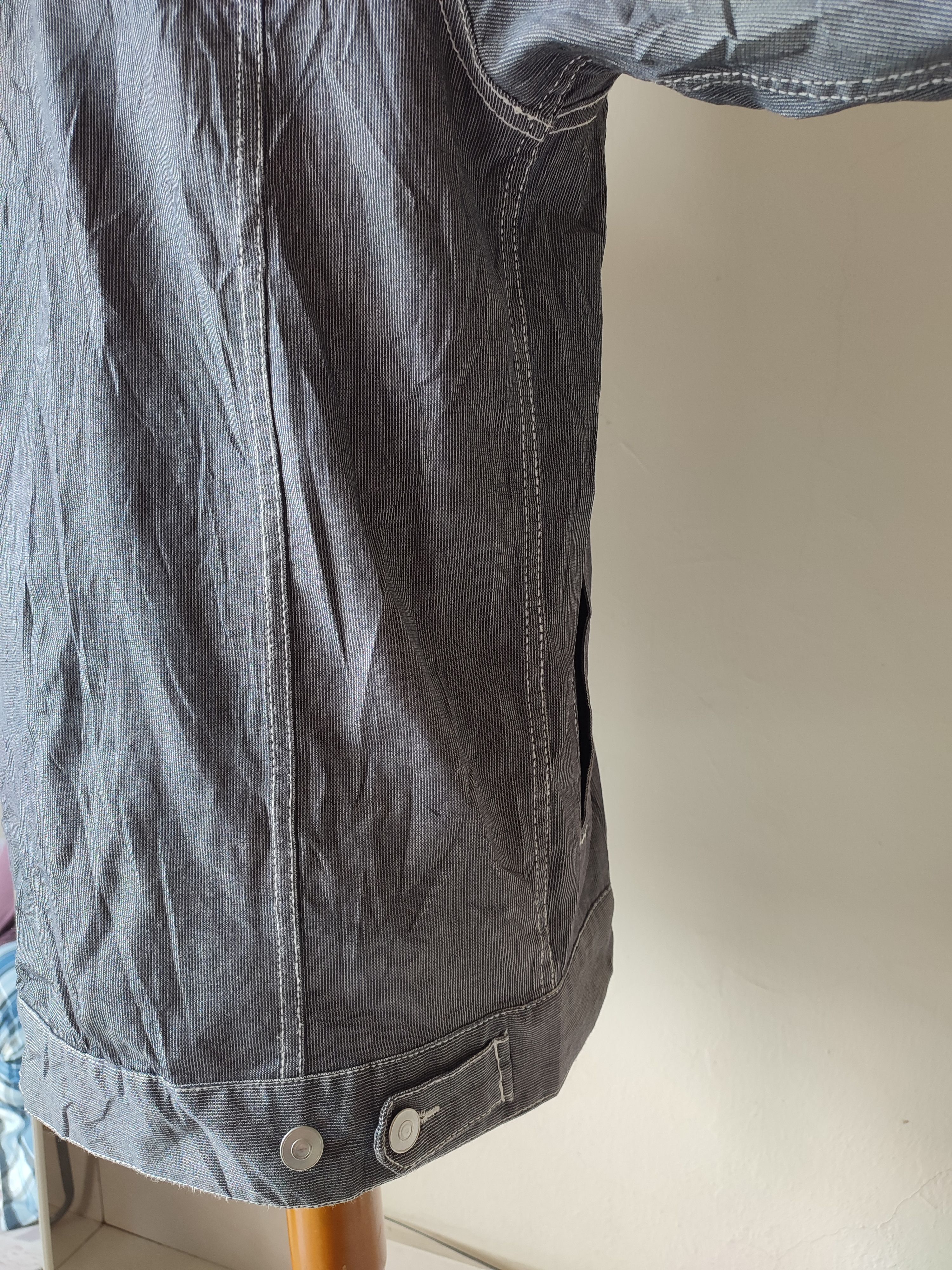 Japanese Brand The Shop TK Button Up Shirt Hickory Design Size US L / EU 52-54 / 3 - 6 Thumbnail