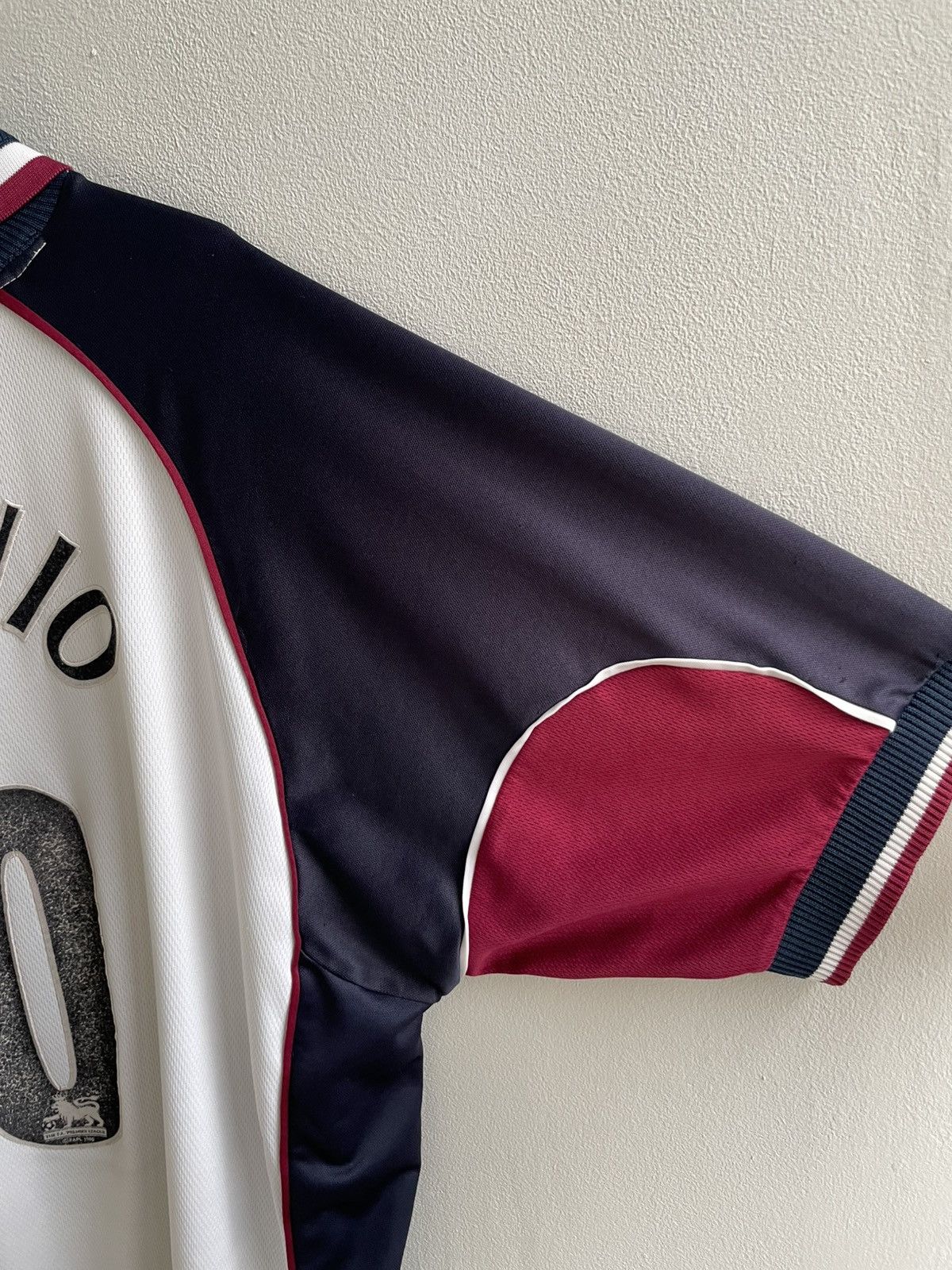 Fila West Ham United 1999 2000 2001 Di Canio #10 Shirt Jersey Size US XXL / EU 58 / 5 - 3 Thumbnail