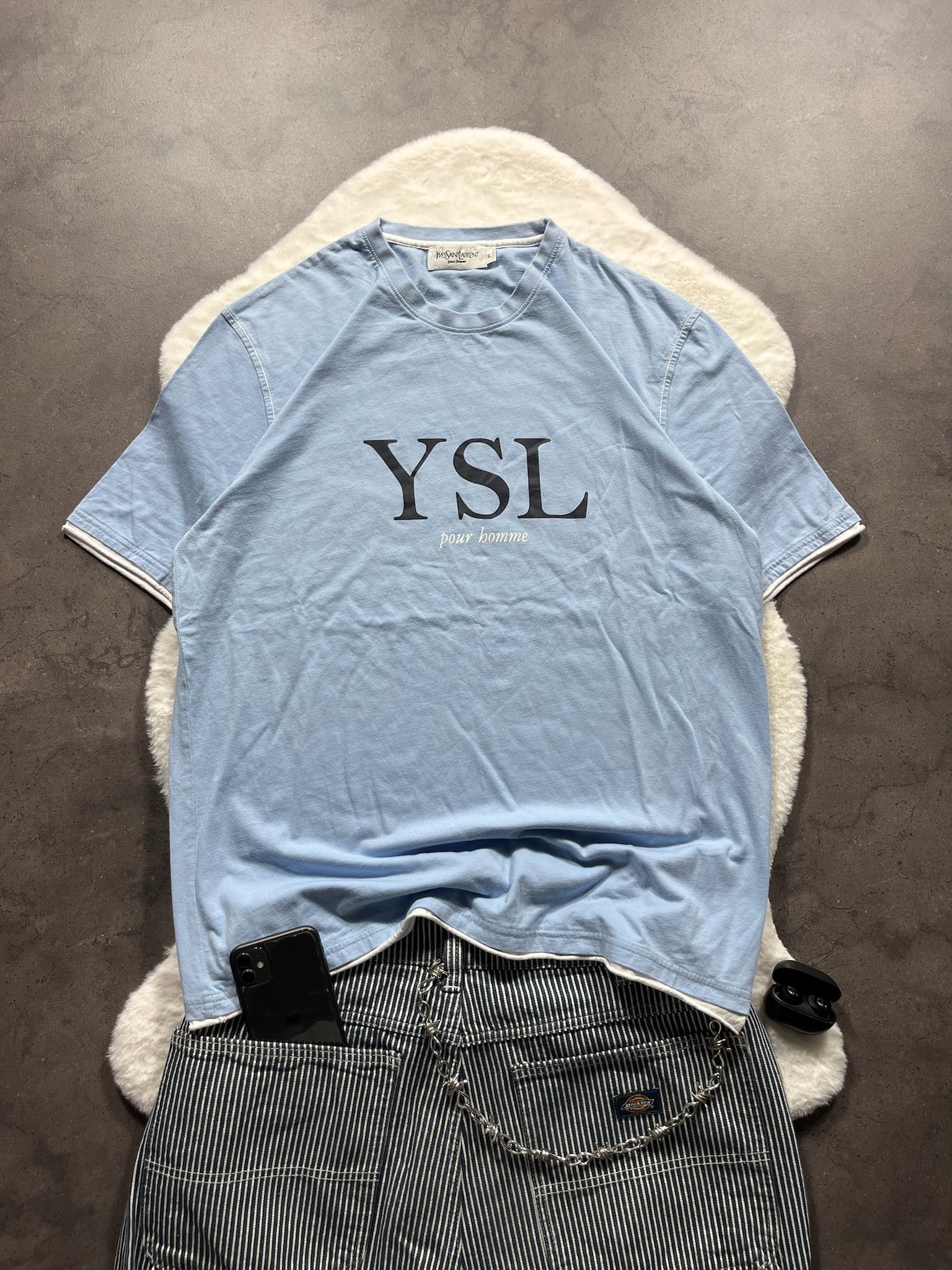 Yves Saint Laurent Vintage 90s Rare YSL Yves Saint Laurent Purple