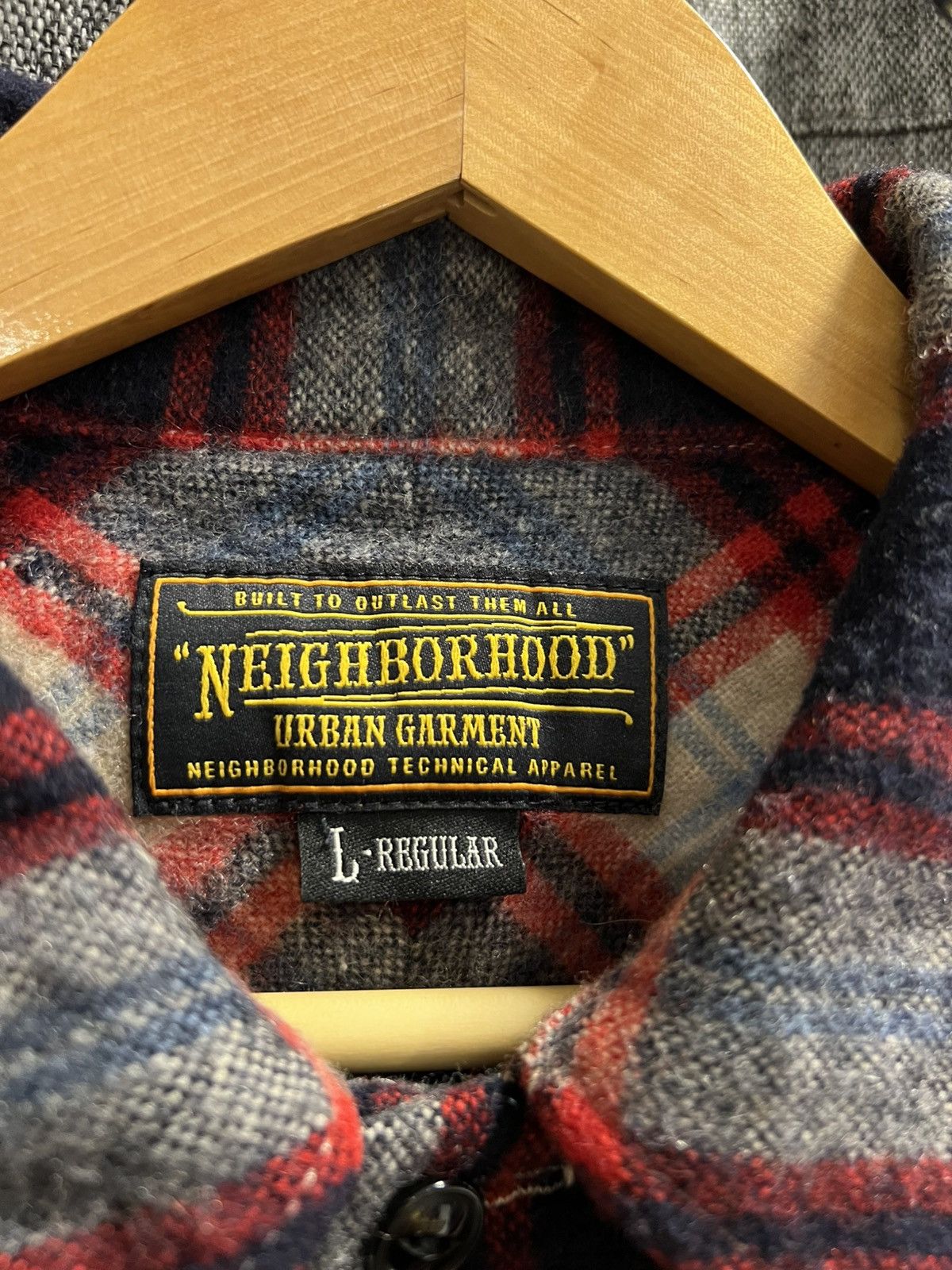 Neighborhood Neighborhood 11AW - L/S Daytoon - Wool Jacket Size US L / EU 52-54 / 3 - 6 Thumbnail