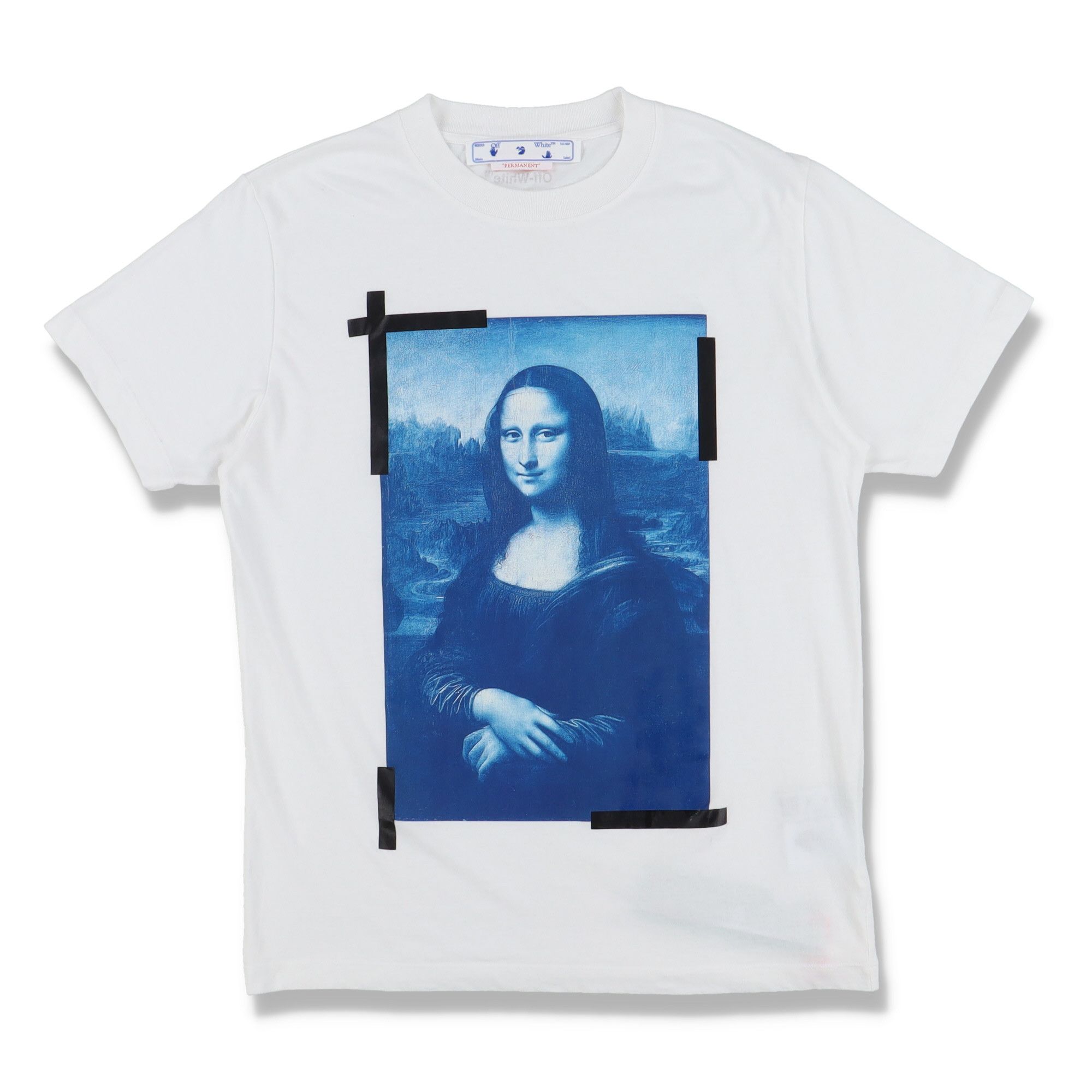 Off-White White Mona Lisa Logo T-shirt Size L / US 10 / IT 46 - 1 Thumbnail
