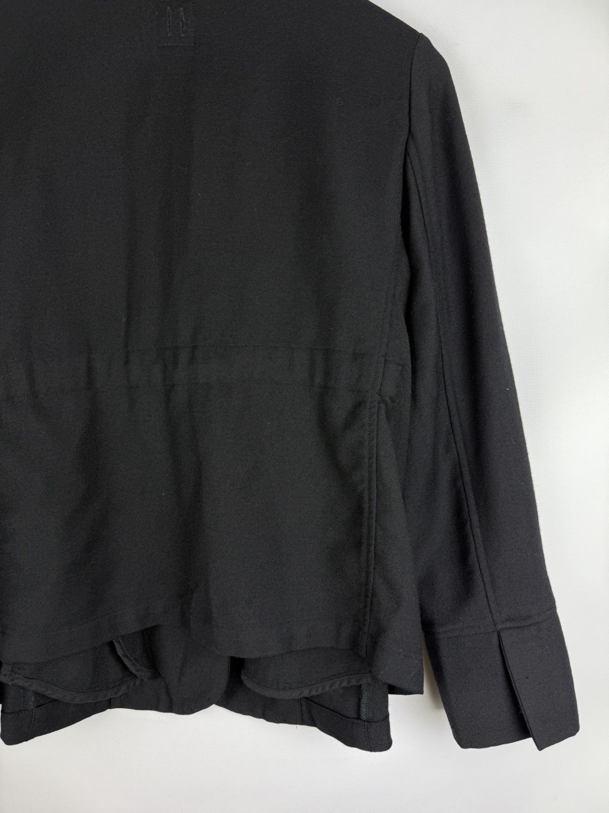 hannes roether Hannes Roether Ladies Avant-garde Wool Blazer Jacket Size M Size M / US 6-8 / IT 42-44 - 21 Thumbnail