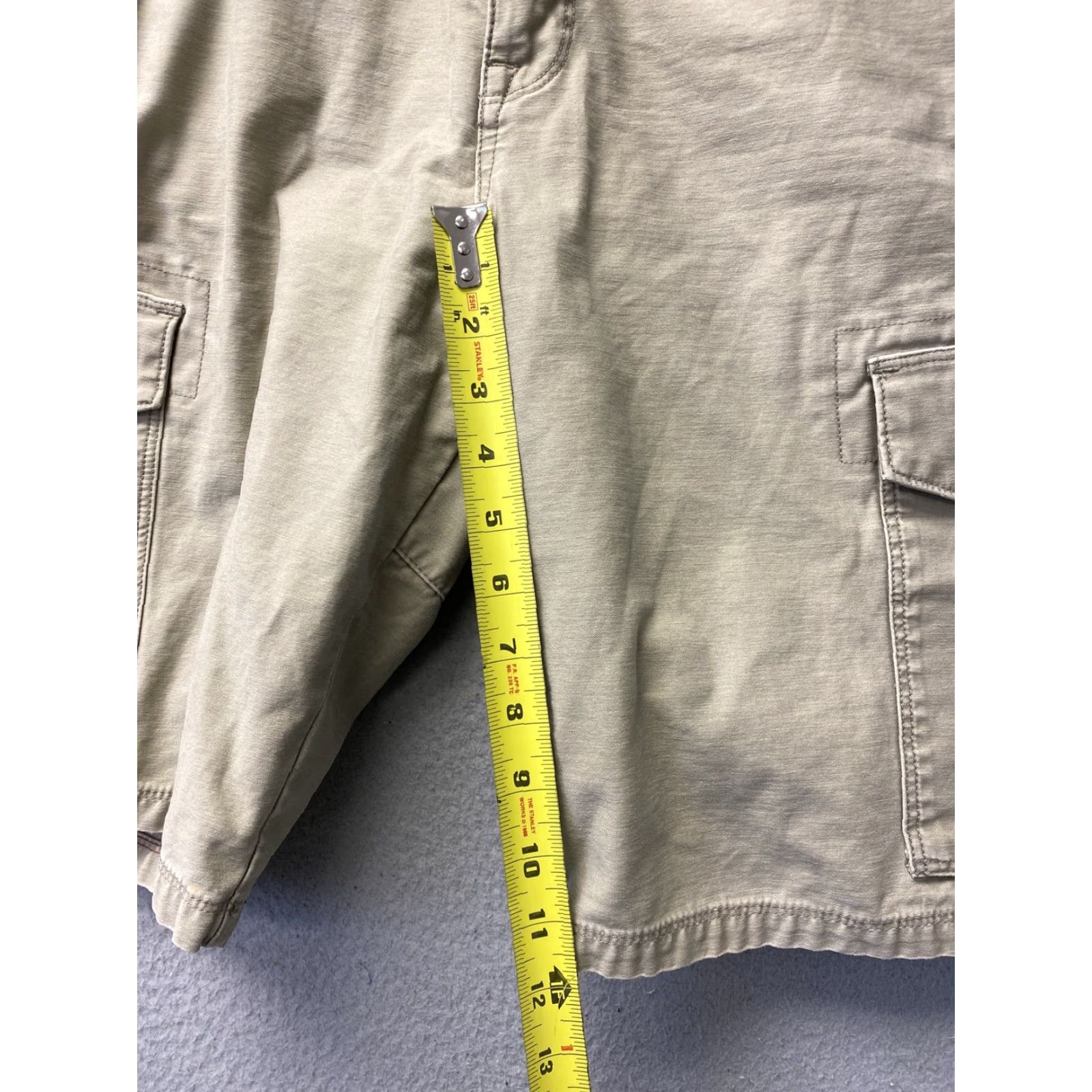 Volcom Volcom Men's Chino Shorts 31 Kaki Cotton Casual Surf Beach Flat Front 11 Inseam Size US 31 - 5 Thumbnail