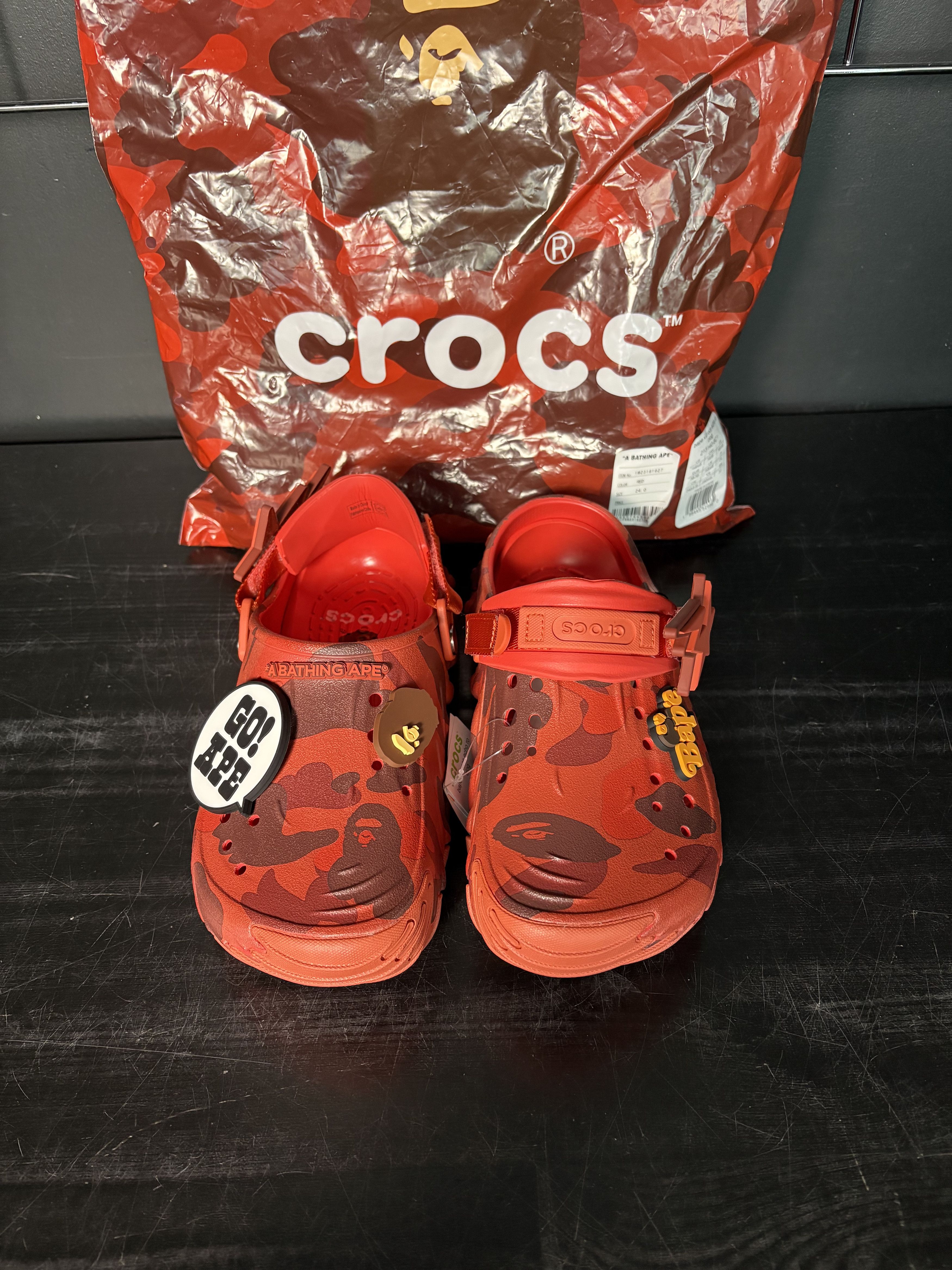 Bape Crocs Echo RO Clog x Bape "Flame Camo" - Size 8 Size US 8 / EU 41 - 4 Thumbnail