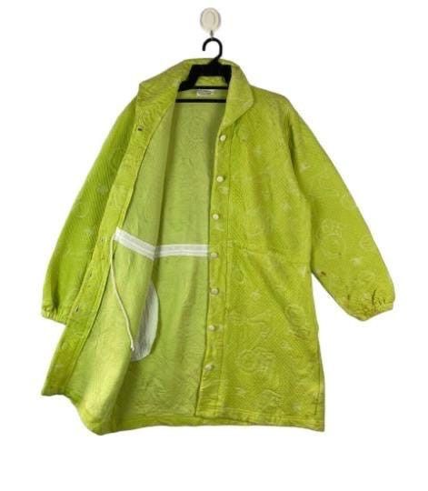 Courreges × Vintage Courreges pyjamas jacket button up animal logo embroidered Size M / US 6-8 / IT 42-44 - 4 Thumbnail