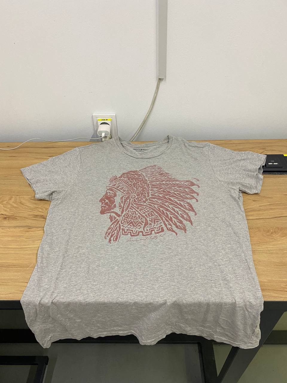 Ralph Lauren × Vintage Ralph Lauren Vintage Indian T Shirt Size US XL / EU 56 / 4 - 1 Thumbnail