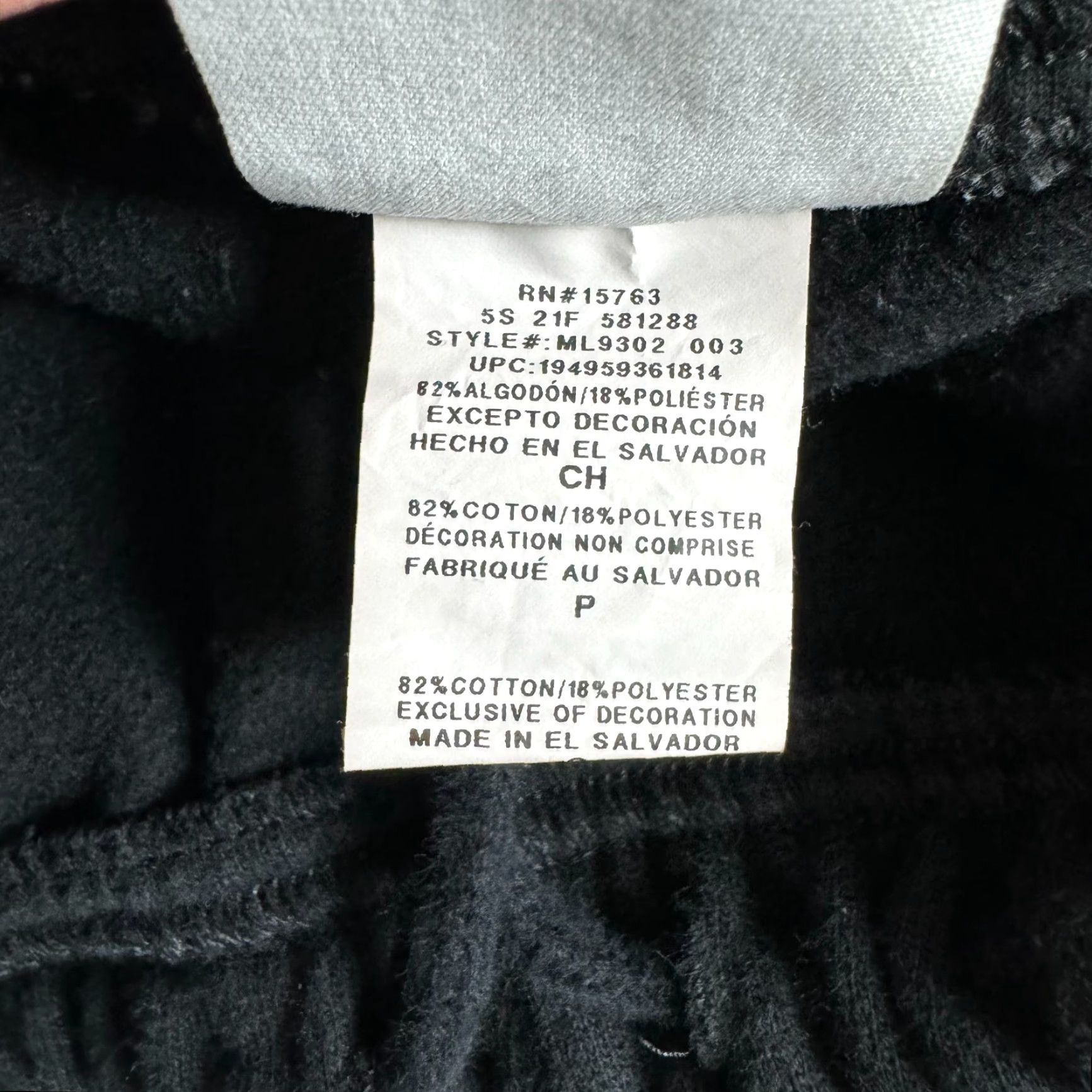 Champion VINTAGE Champion Reverse Weave Sweatpants Small Womens Black Straight Leg Drawstring Size 28" / US 6 / IT 42 - 7 Thumbnail
