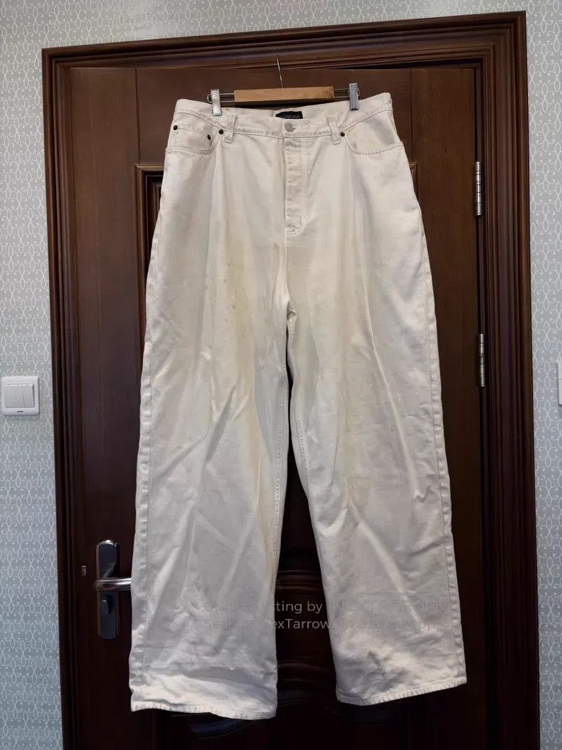 Balenciaga Balenciaga size S Solid Color Zipper Button Straight Casua Size US 27 - 2 Thumbnail