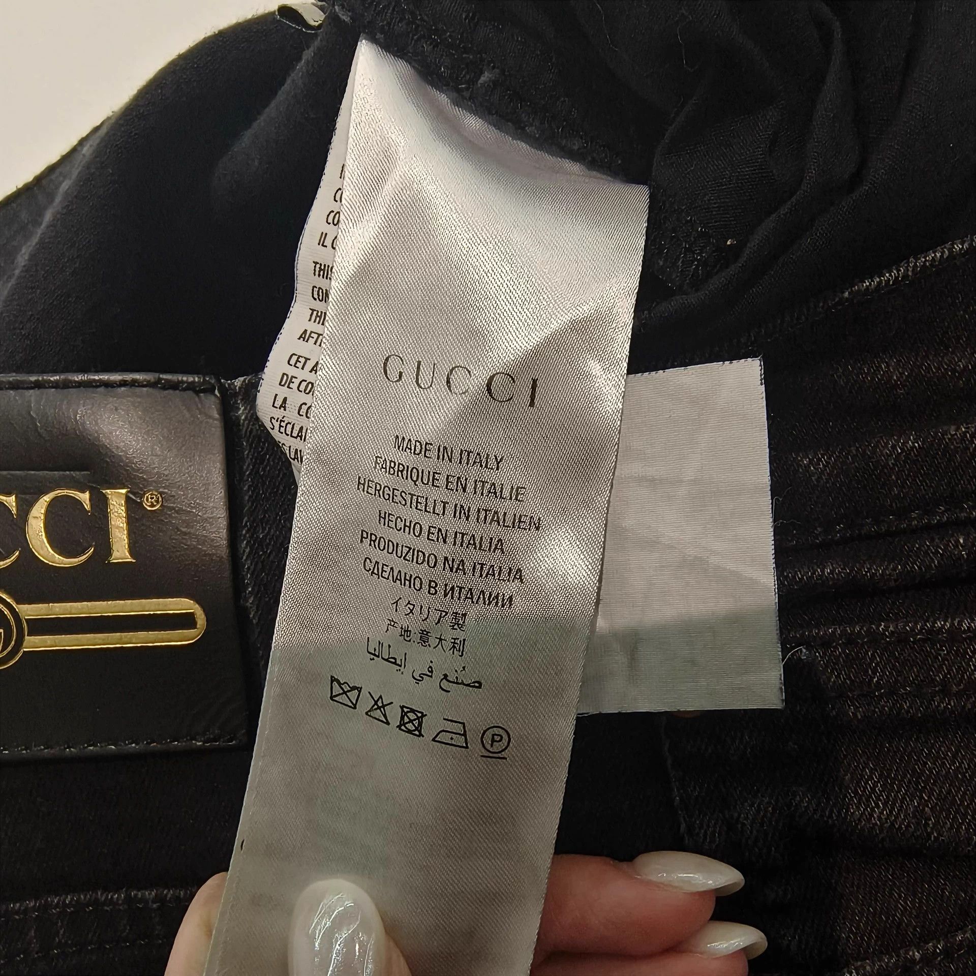 Gucci Gucci 98% New Men's Denim Jeans - Size 34 Size US 34 / EU 50 - 5 Thumbnail