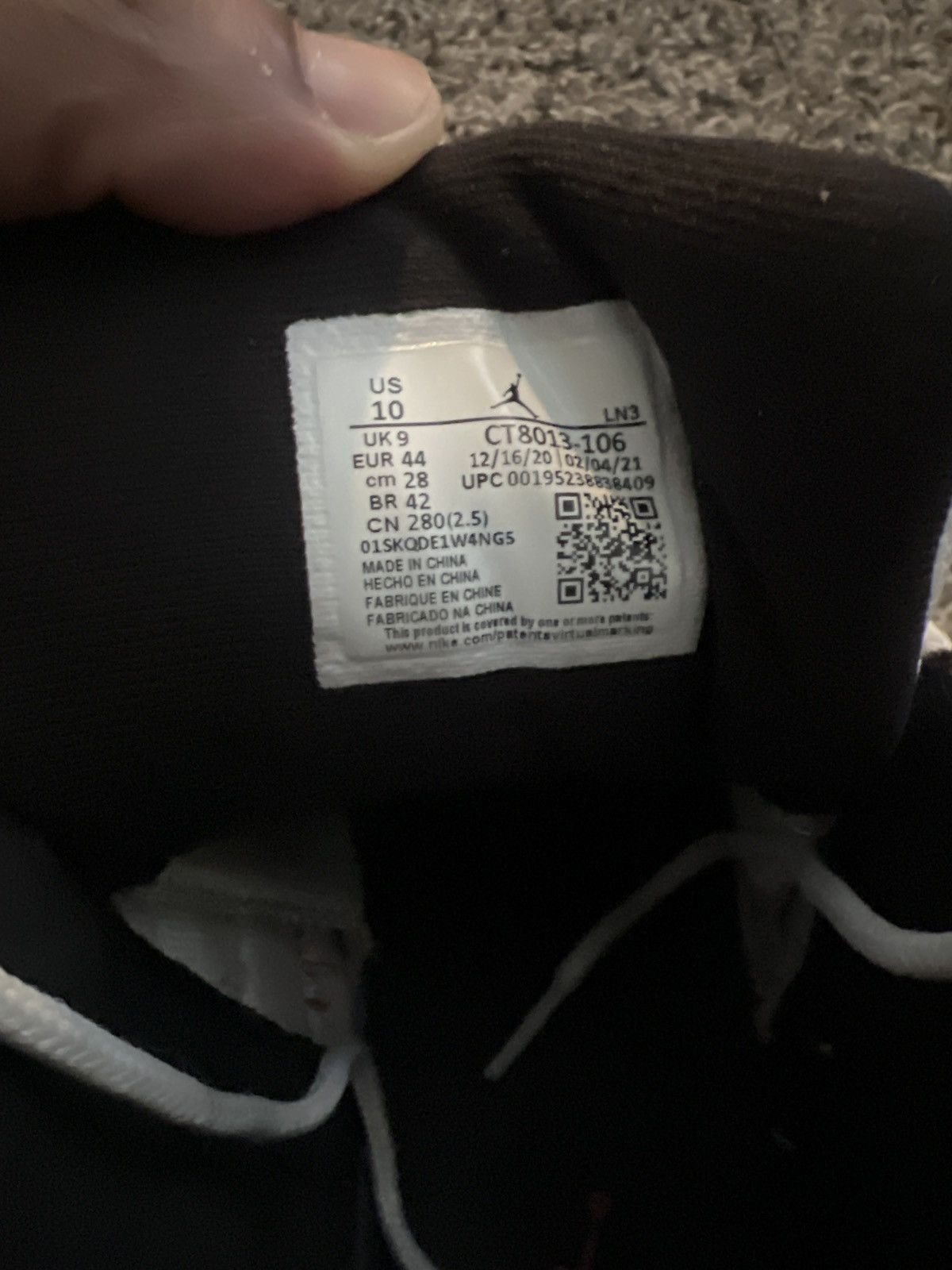 Jordan Brand Jordan 12 Size US 10 / EU 43 - 2 Thumbnail