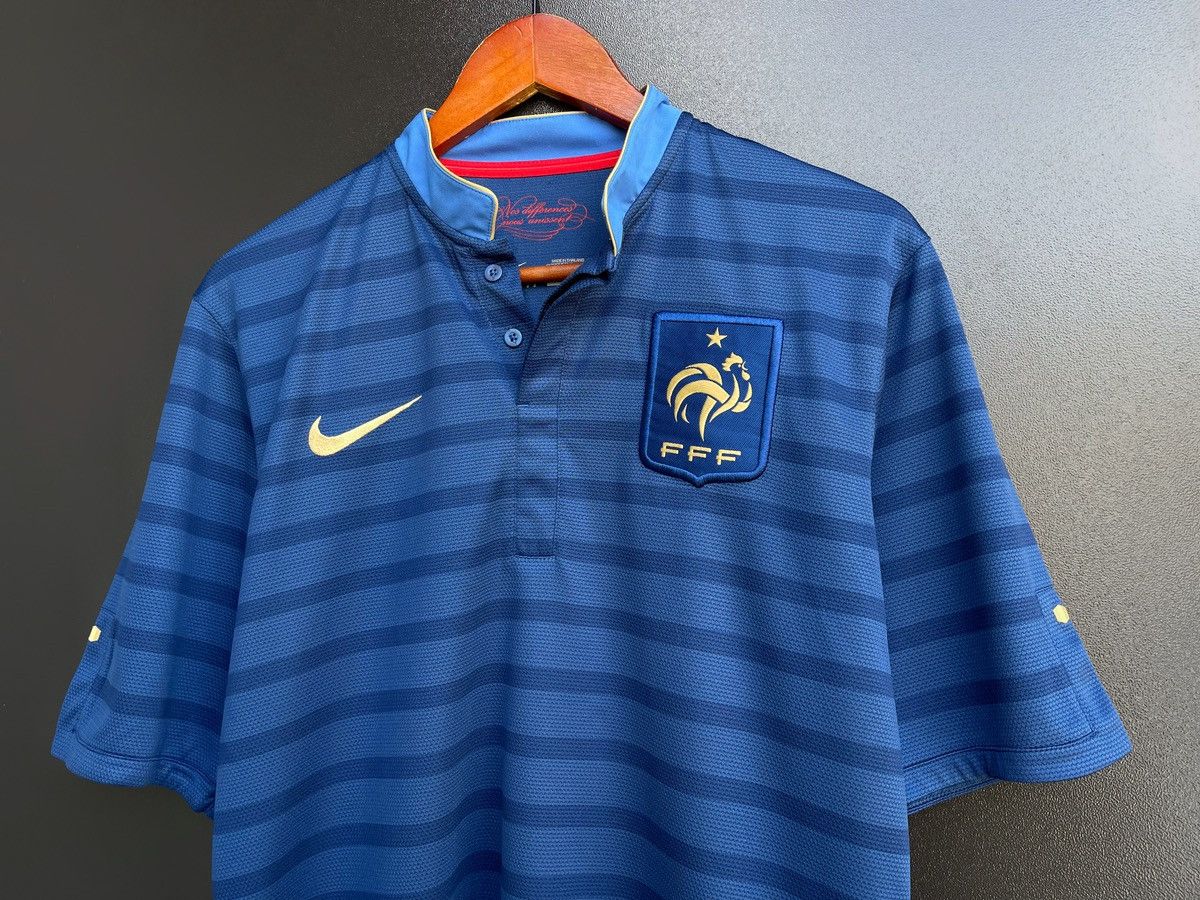 Nike France 2012 2013 Home Jersey Nike Men’s M Football Shirt Size US M / EU 48-50 / 2 - 2 Thumbnail