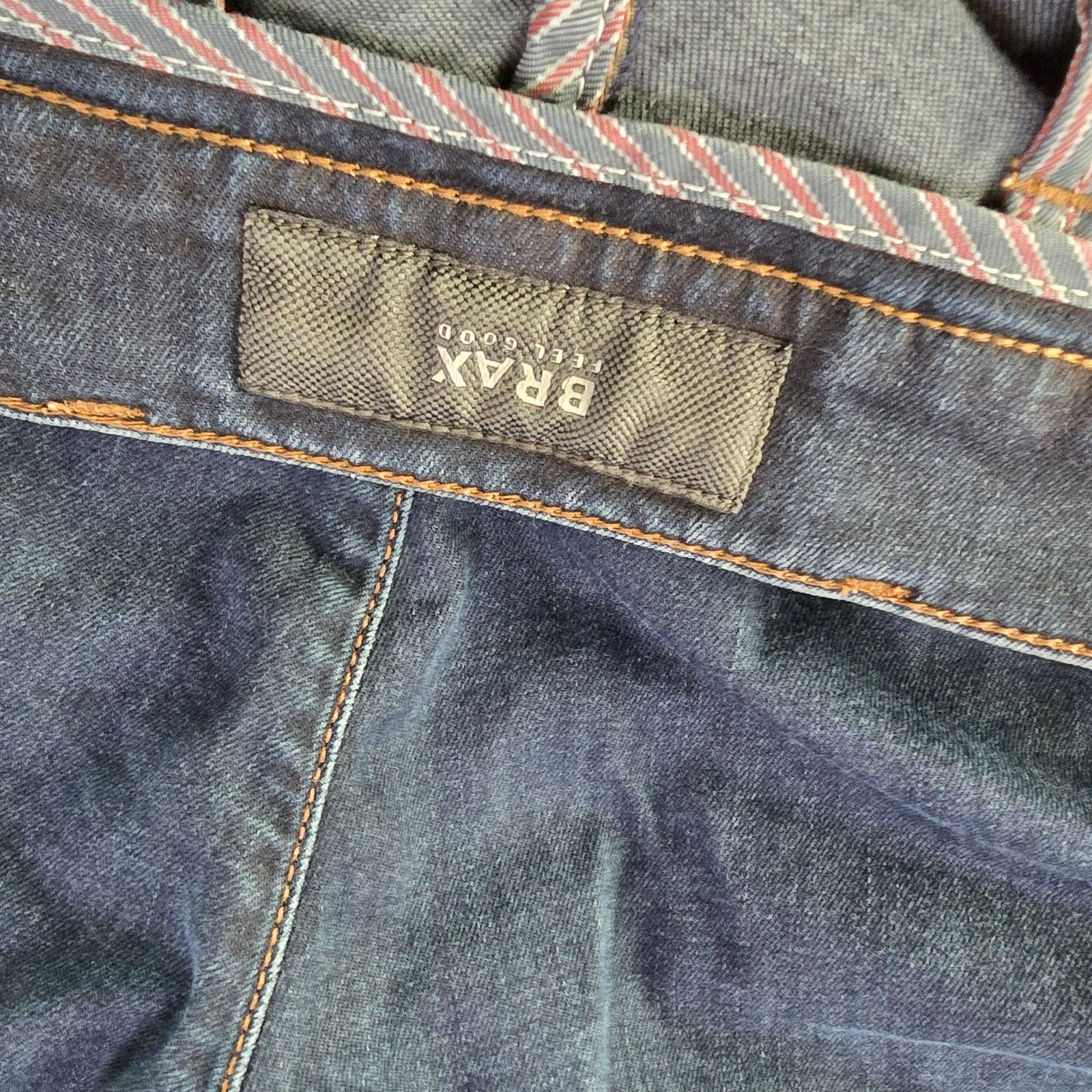 BRAX Brax Feel Good Mens Everest Regular Fit 34 x 32 blue Size US 34 / EU 50 - 7 Thumbnail