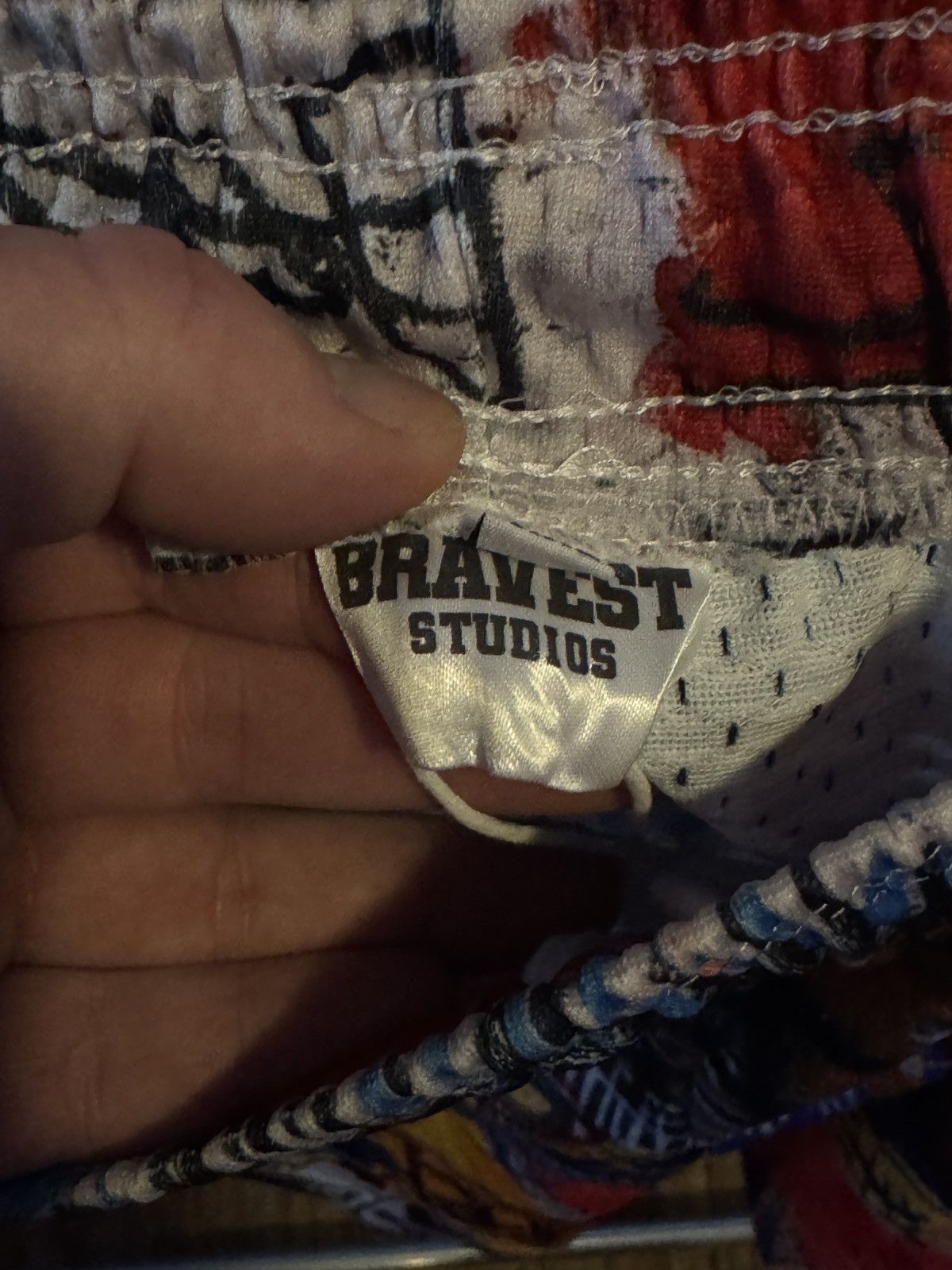 Bravest Studios BRAVEST STUDIOS JEAN MICHEL BASQUIAT SHORTS Size US 36 / EU 52 - 4 Thumbnail