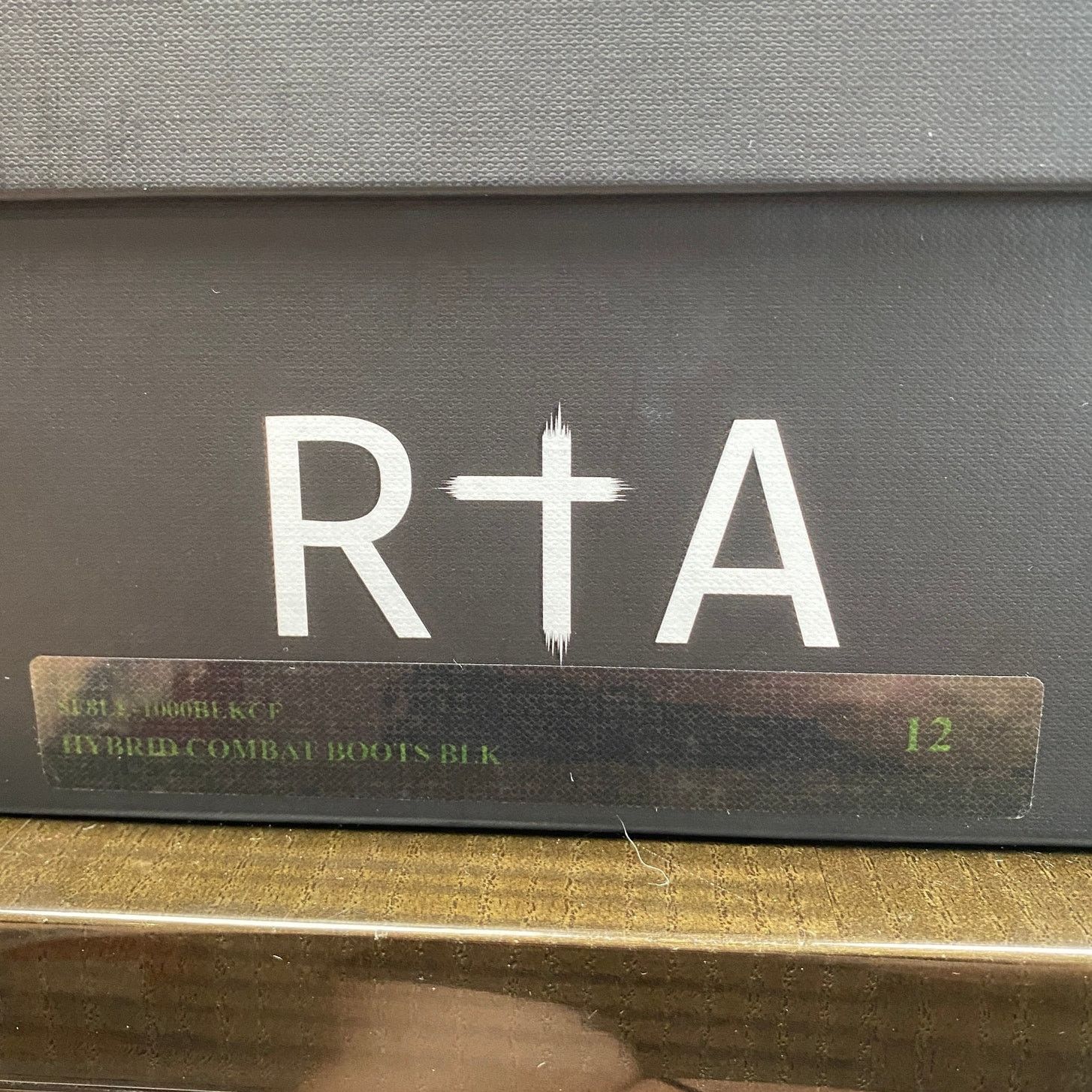 Rta $1090 RTA Calf Leather Hybrid Combat Boots Men's 12 Size US 12 / EU 45 - 7 Thumbnail