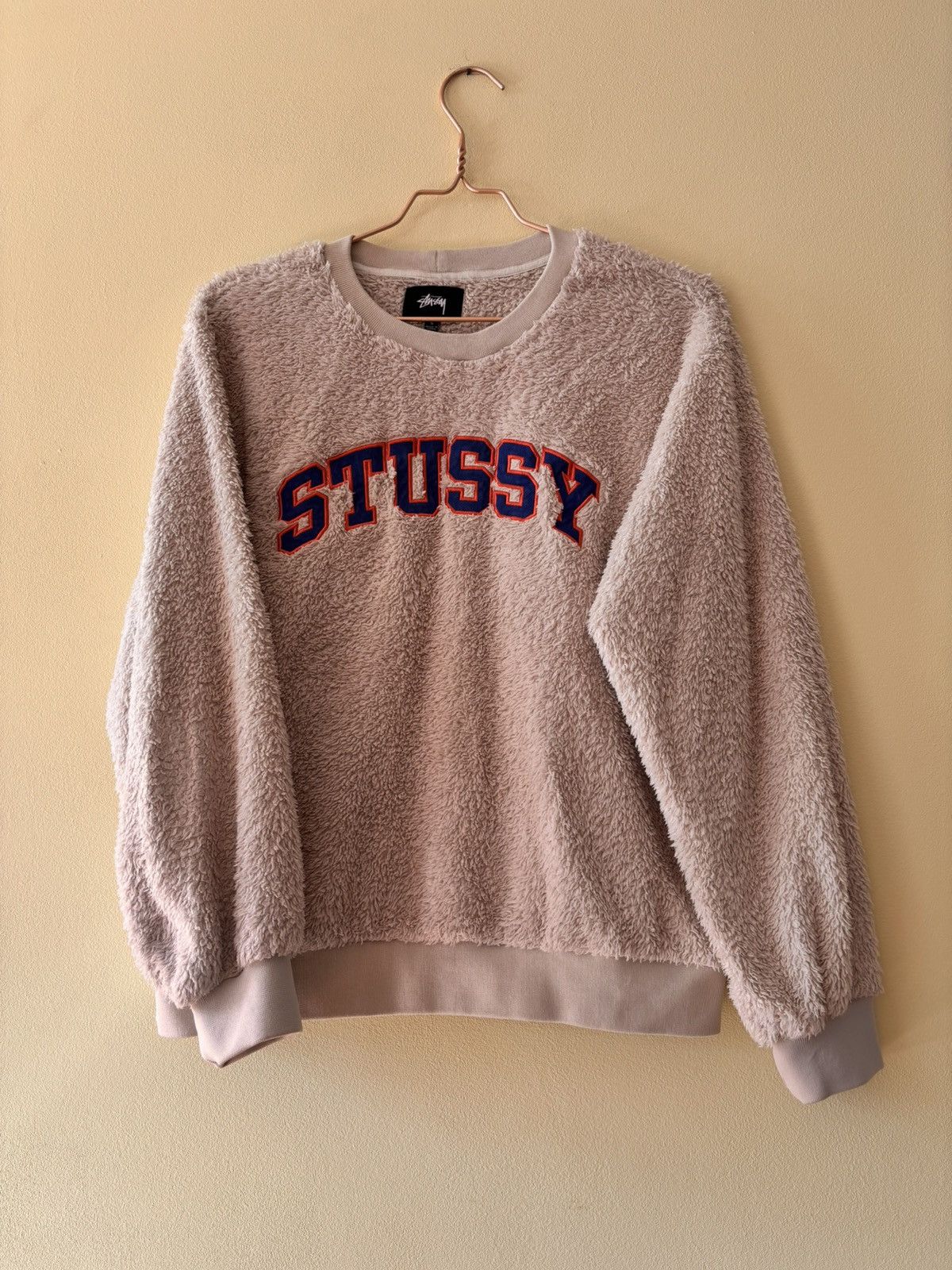 Stussy Stüssy Pilar Sherpa Crewneck Size S / US 4 / IT 40 - 1 Thumbnail