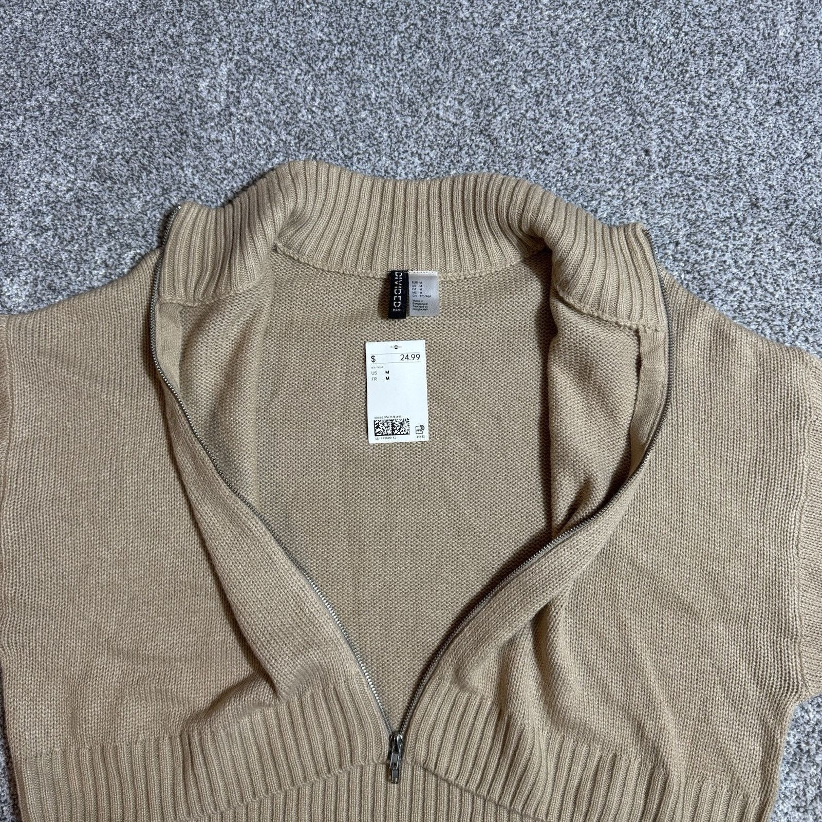 H&M H&M Divided Sweater Womens Medium Cropped Streetwear Preppy Size M / US 6-8 / IT 42-44 - 5 Thumbnail