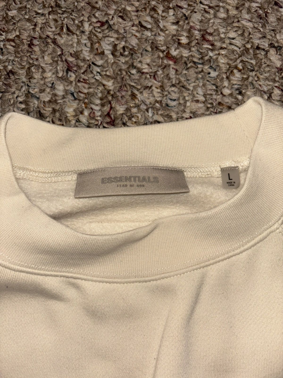 Essentials × Fear of God Long sleeve essentials sweatshirt Size US L / EU 52-54 / 3 - 5 Thumbnail
