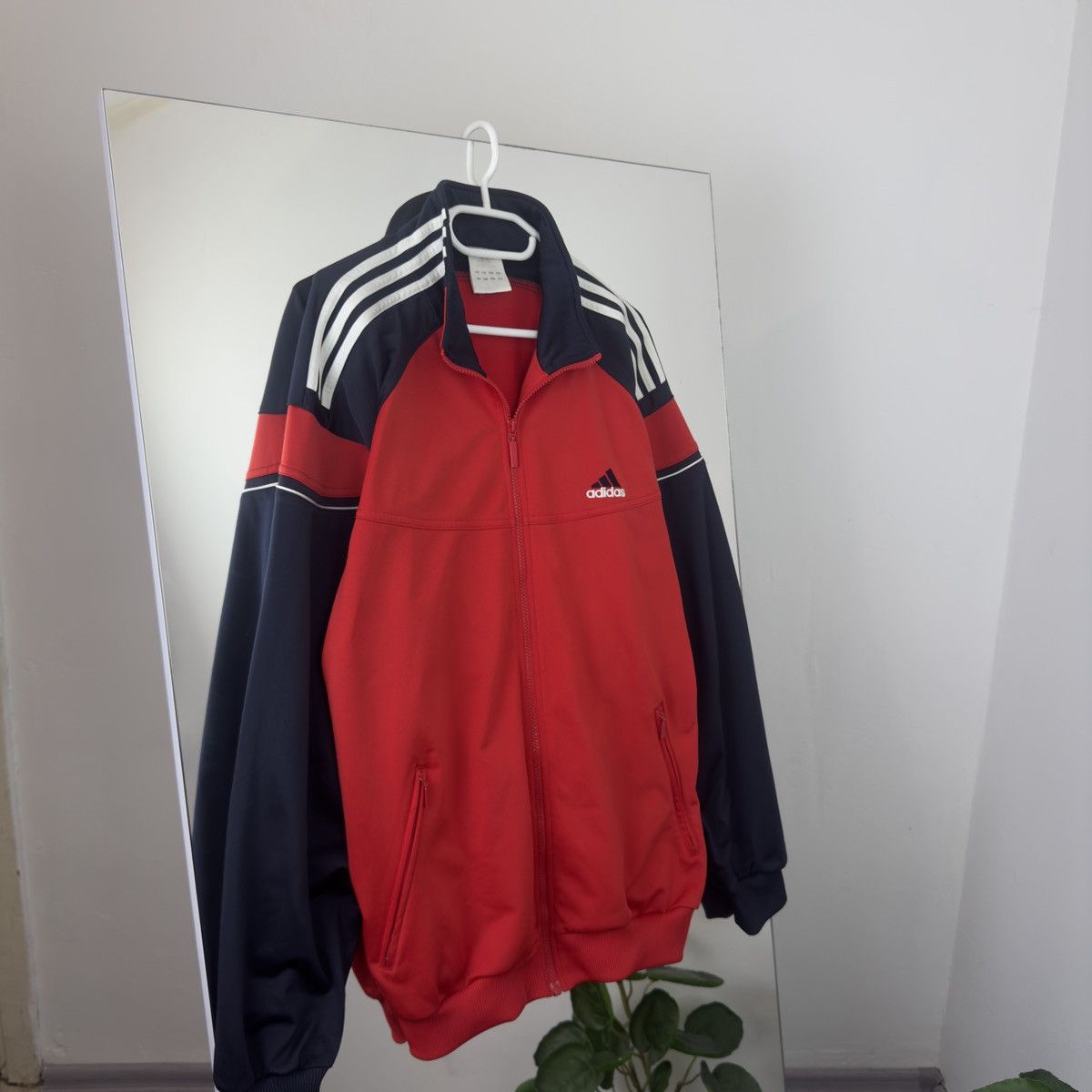 Adidas Adidas Vintage 90s Retro Zip Y2K Style Boxy Fit Size US XL / EU 56 / 4 - 2 Thumbnail