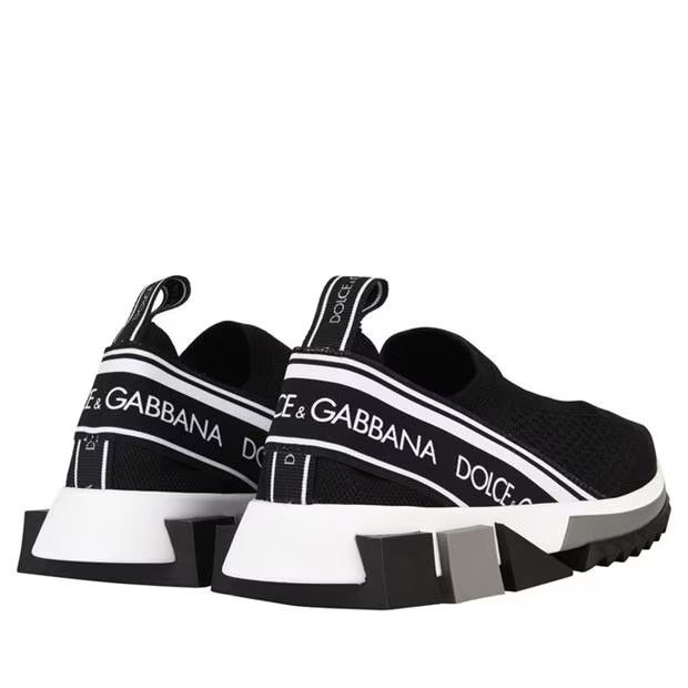 Dolce & Gabbana o1g2r1mq1024 Sorrento Knitted Trainers in Multicolor Size US 7 / IT 37 - 4 Thumbnail
