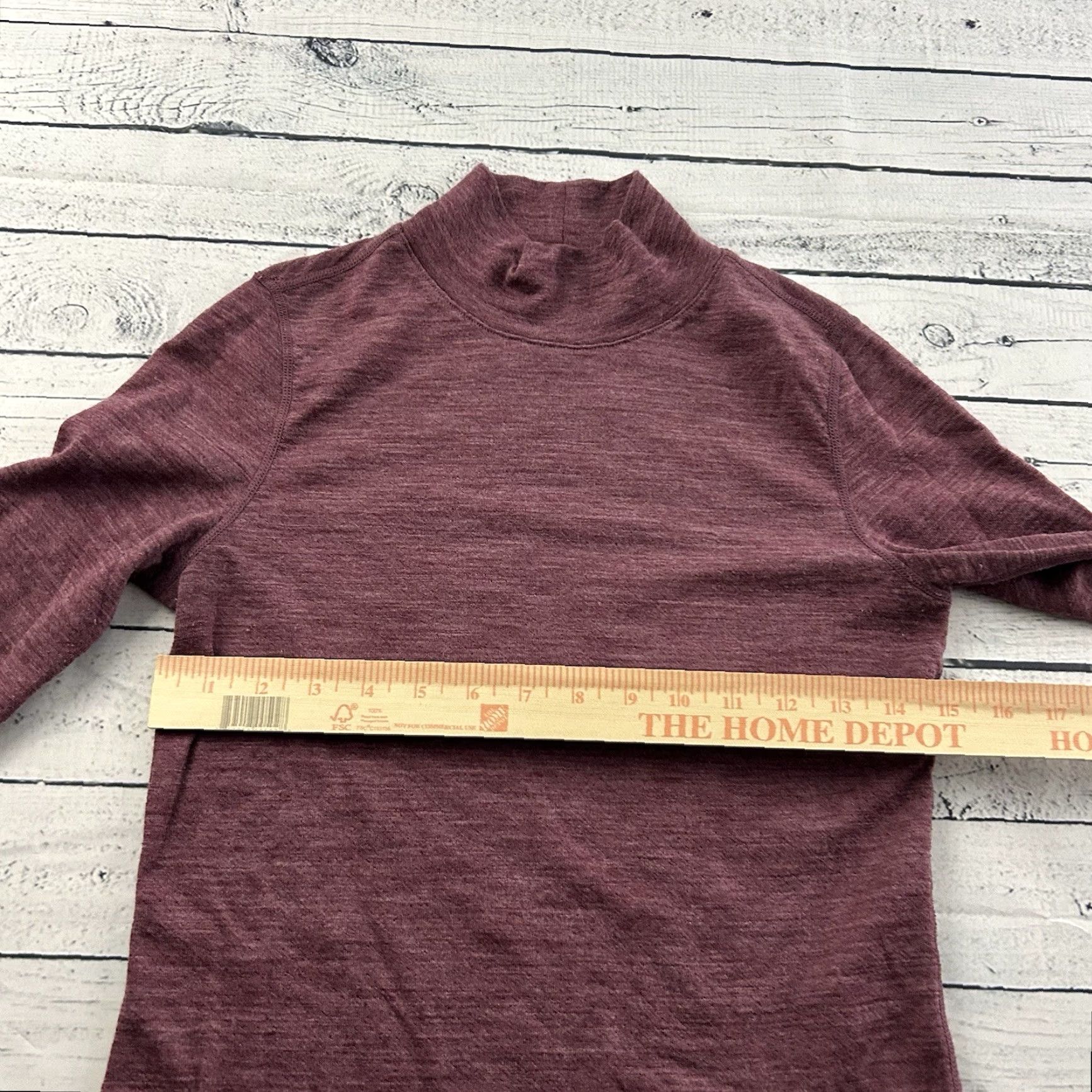 Vintage Wicked Sweater Wool Merino Blend Turtleneck Women's Small Maroon Red Pullover Womens Size S / US 4 / IT 40 - 3 Thumbnail