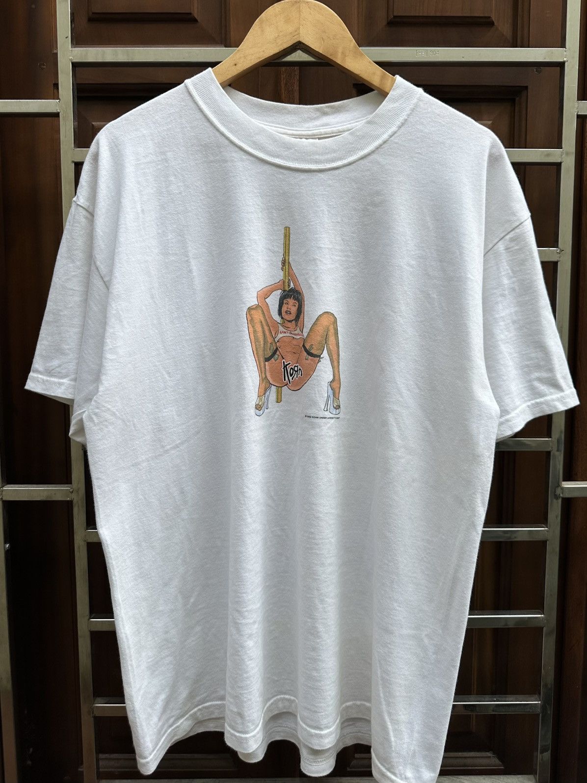 Band Tees vintage rare korn pop sux stripper t shirt Size US L / EU 52-54 / 3 - 1 Thumbnail