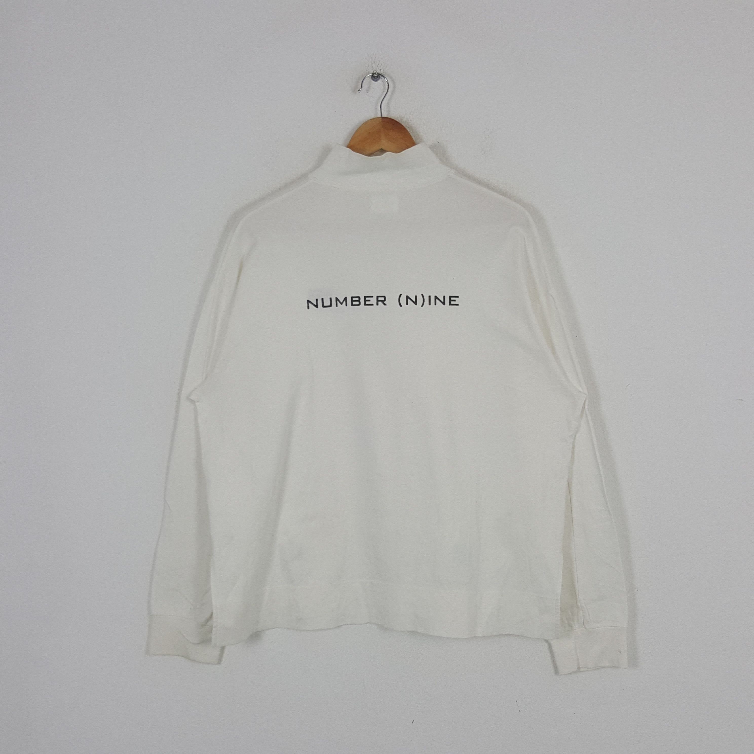 Japanese Brand × Number (N)ine × Vintage Vintage Number (N)ine Japanese Brand Half Zipper Tshirt Size US XL / EU 56 / 4 - 1 Thumbnail