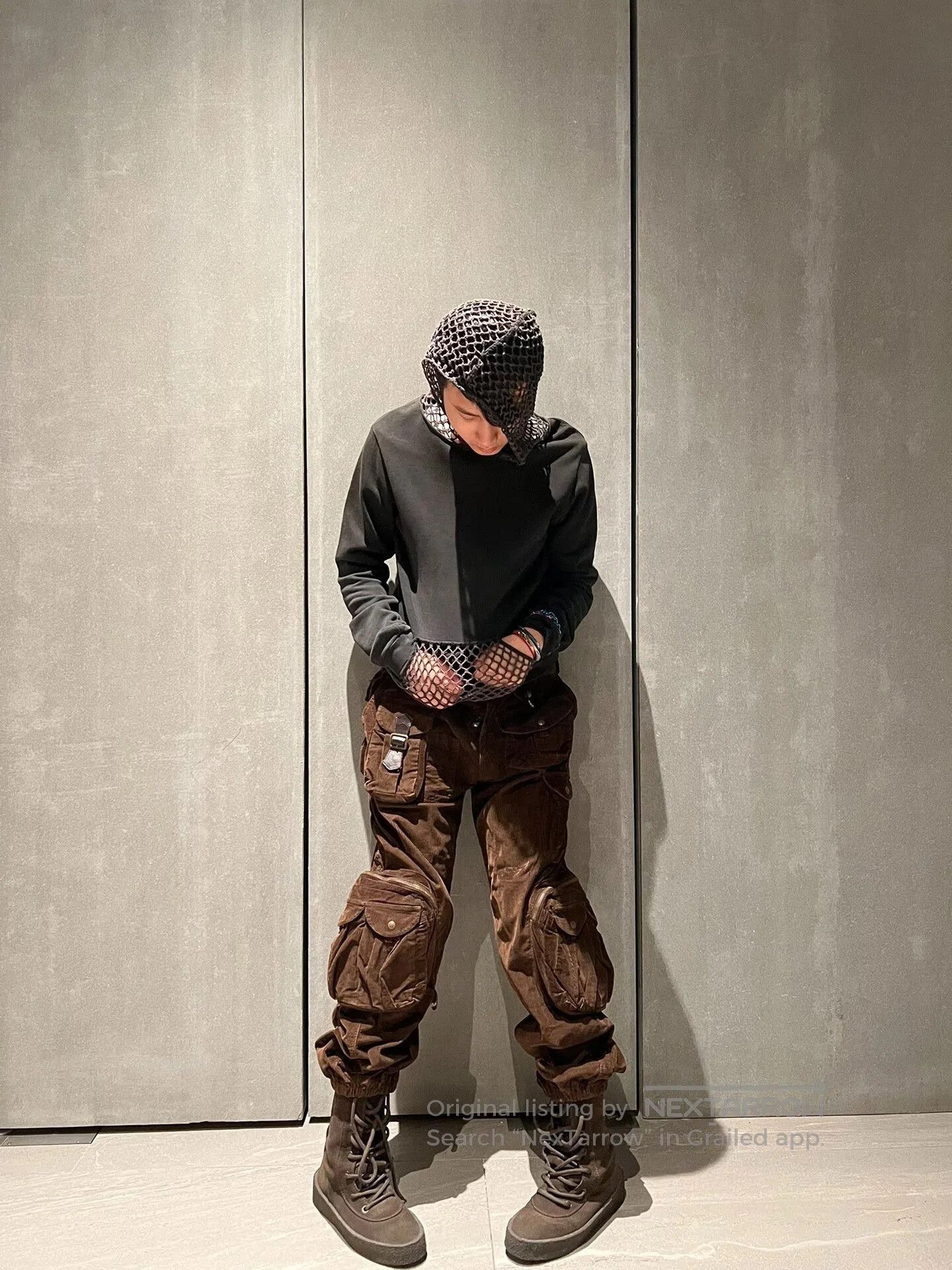 Raf Simons raf simons 2003 mesh pullover hoodie. Size US M / EU 48-50 / 2 - 9 Thumbnail