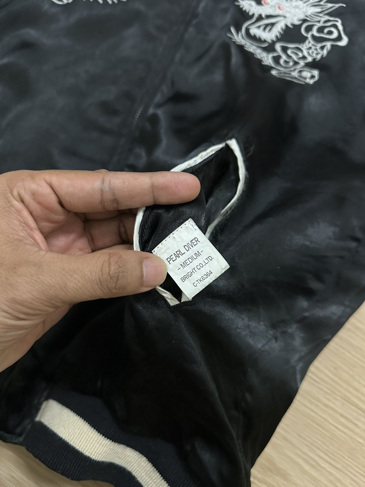 Beauty Beast × Japanese Brand Pearl Diver Bright Co Ltd Dragon Reversible Sukajan Jacket Size US M / EU 48-50 / 2 - 10 Thumbnail