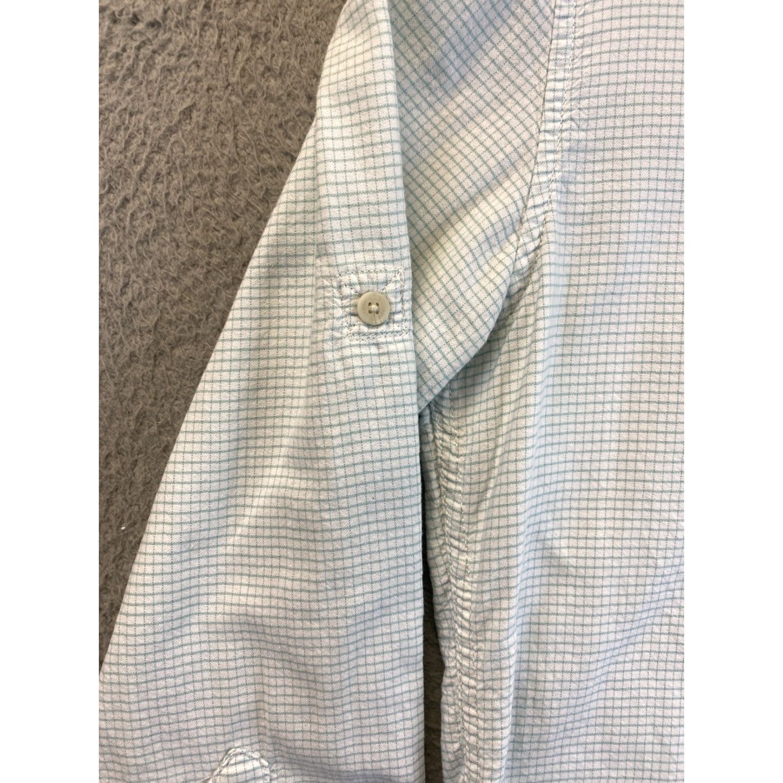 Vintage Urban Pipeline Shirt Men's Mint Green Check Button-Down Slim Fit Size S Mens Size US S / EU 44-46 / 1 - 7 Thumbnail