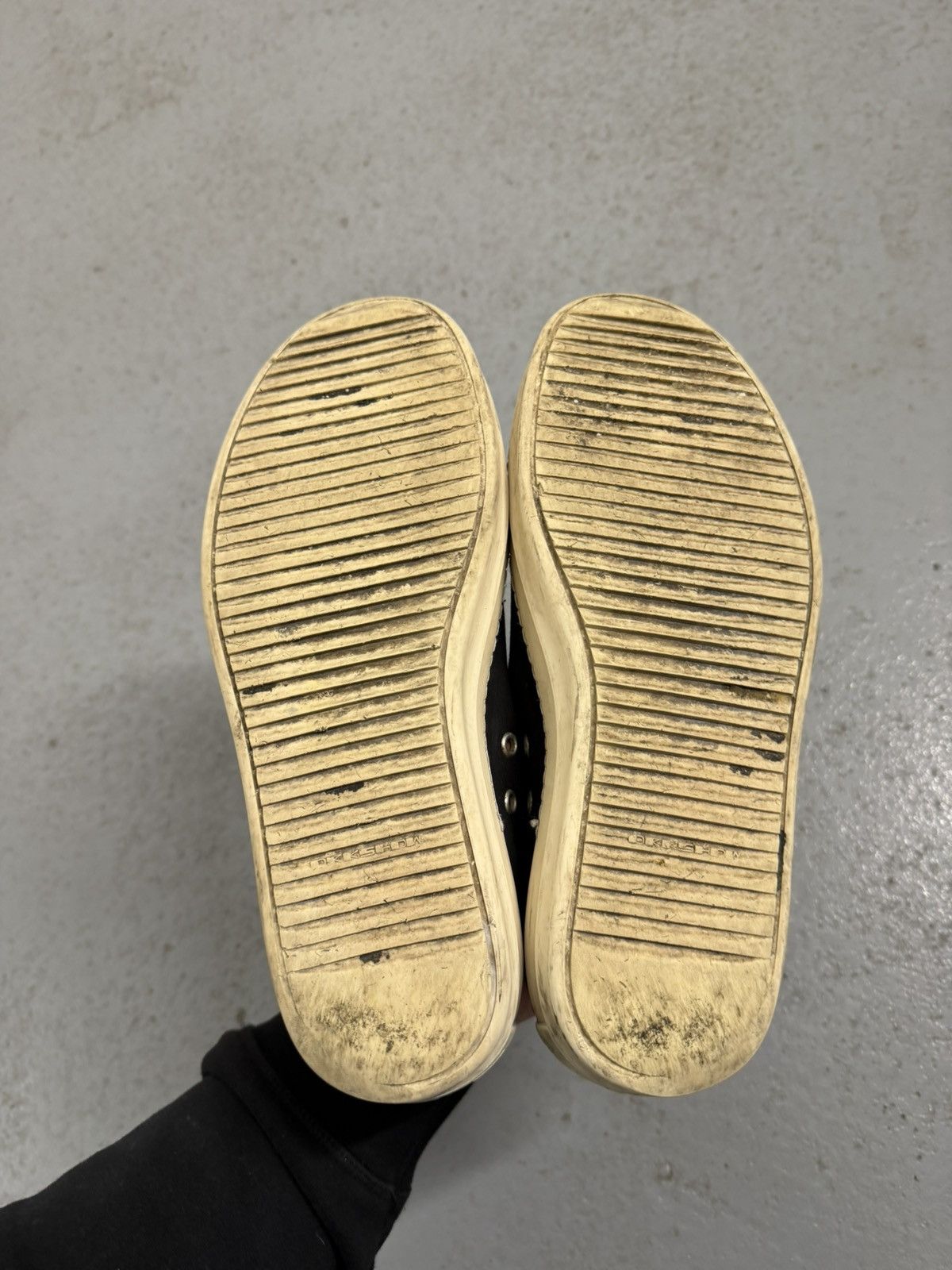 Rick Owens Drkshdw Rick Owens Drkshdw Low Ramones Size US 8 / EU 41 - 12 Thumbnail