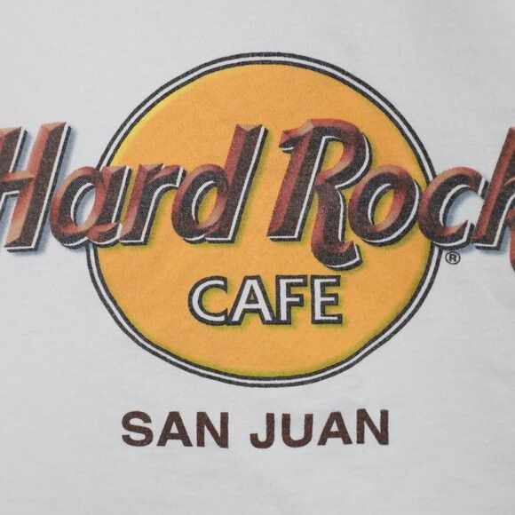 Hard Rock Cafe × Vintage Vintage 90s Hard Rock Cafe San Juan T-Shirt Size US M / EU 48-50 / 2 - 4 Thumbnail