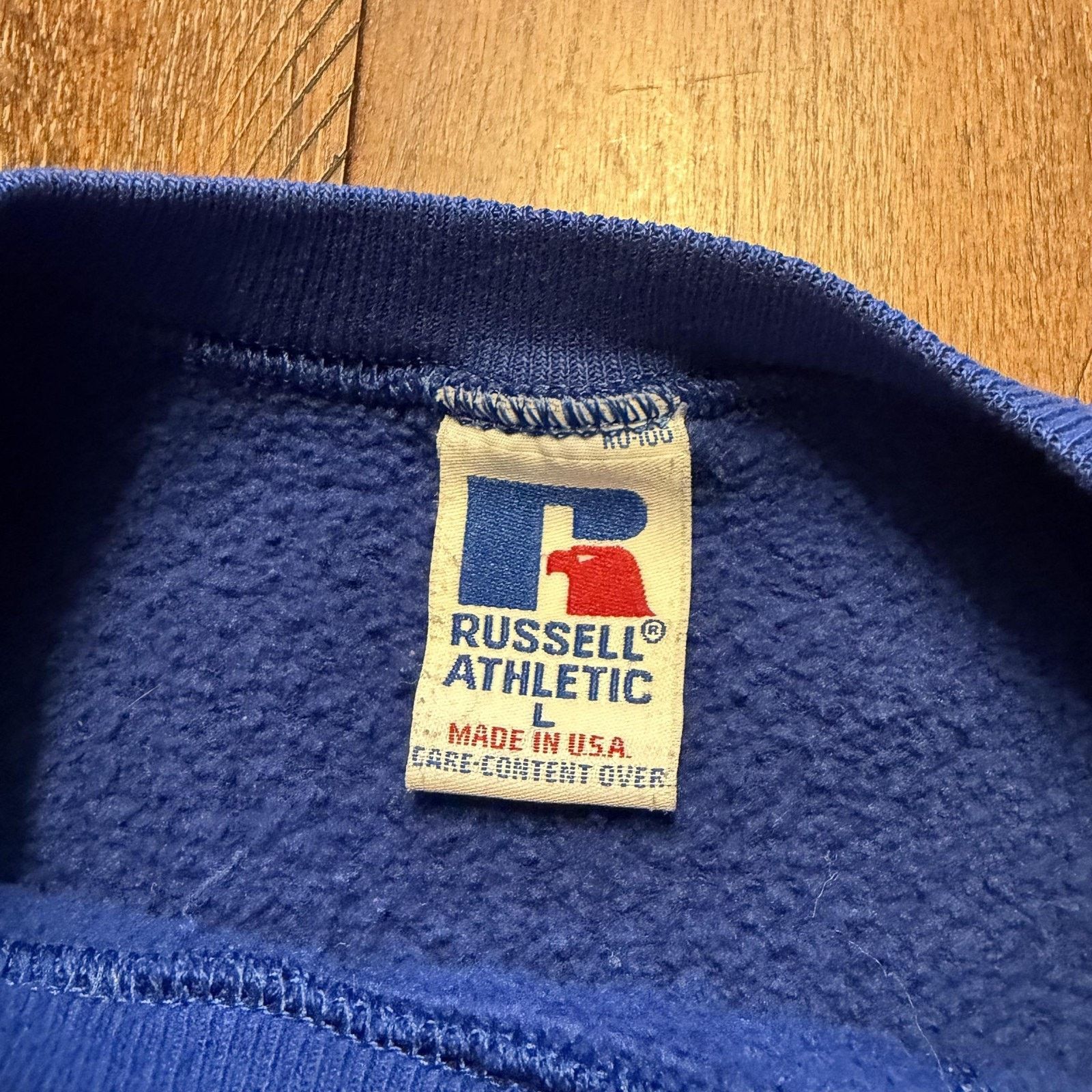 Russell Athletic Vintage Pitt Panthers Sweatshirt Mens Large Russell Athletic Size US L / EU 52-54 / 3 - 6 Thumbnail