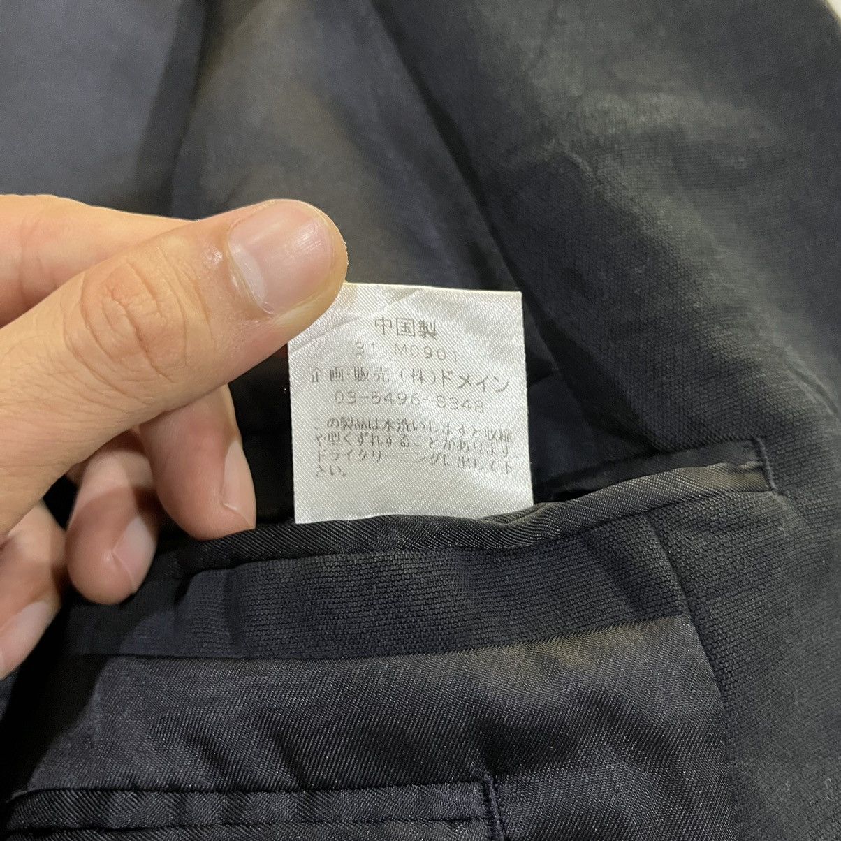 Hiroko Koshino Homme × Japanese Brand × Vintage VINTAGE HIROKO KOSHINO HOMME BLAZER COAT Size US L / EU 52-54 / 3 - 9 Thumbnail