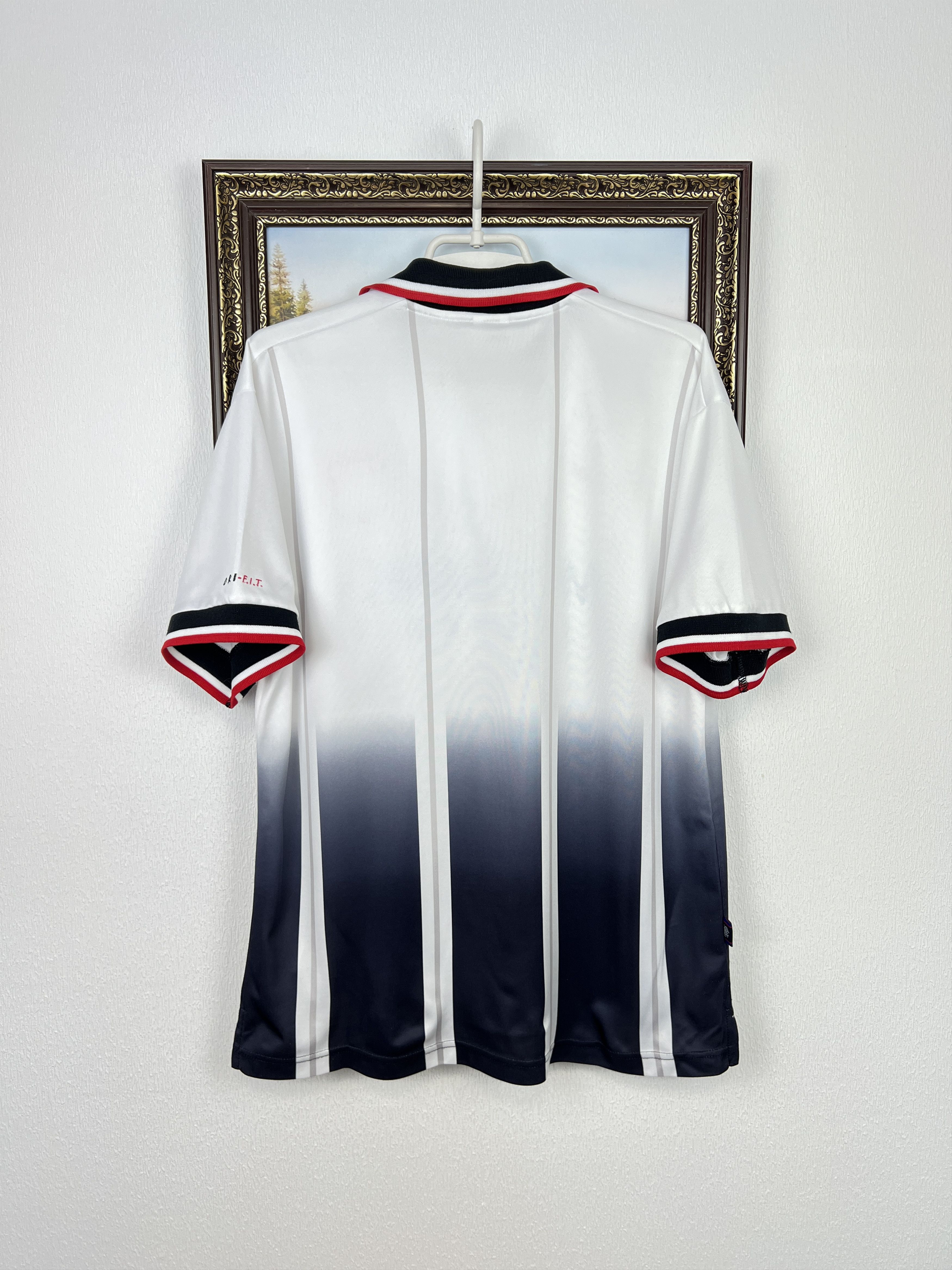 Nike Glasgow Rangers football shirt 1997 Soccer Jersey Tee Hype Size US M / EU 48-50 / 2 - 11 Thumbnail