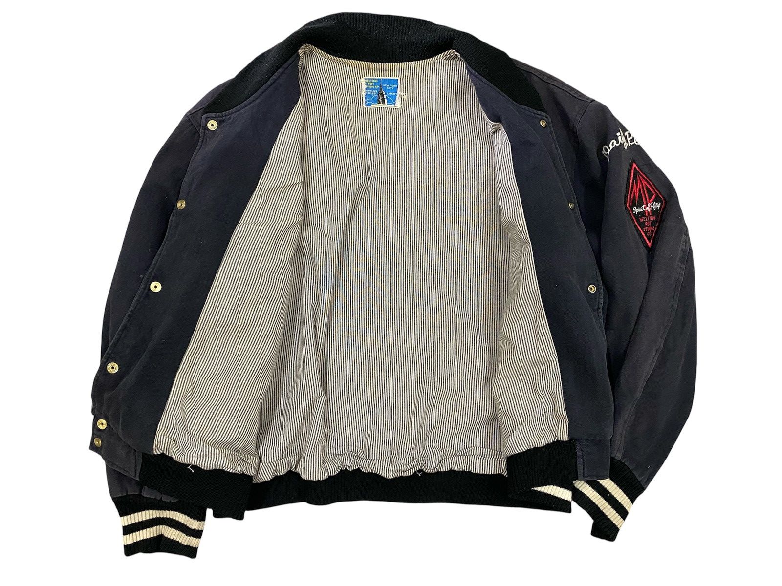 Vintage Vtg Varsity Jacket New York City Size US M / EU 48-50 / 2 - 4 Thumbnail