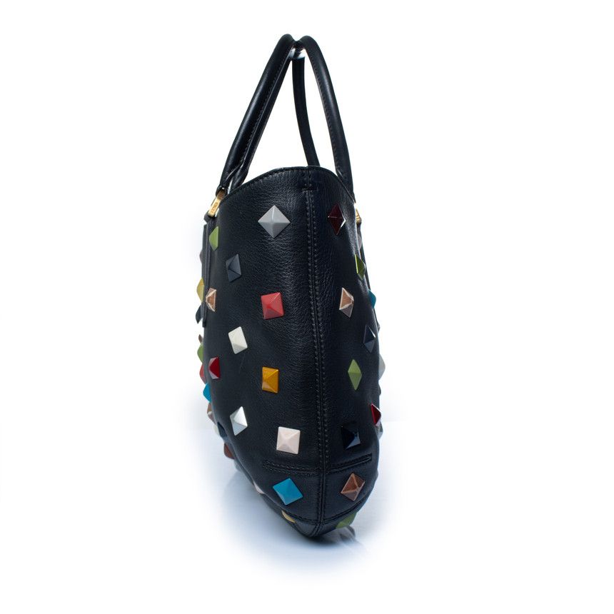 Fendi Fendi, B.Fab convertible studded medium tote Size ONE SIZE - 13 Thumbnail