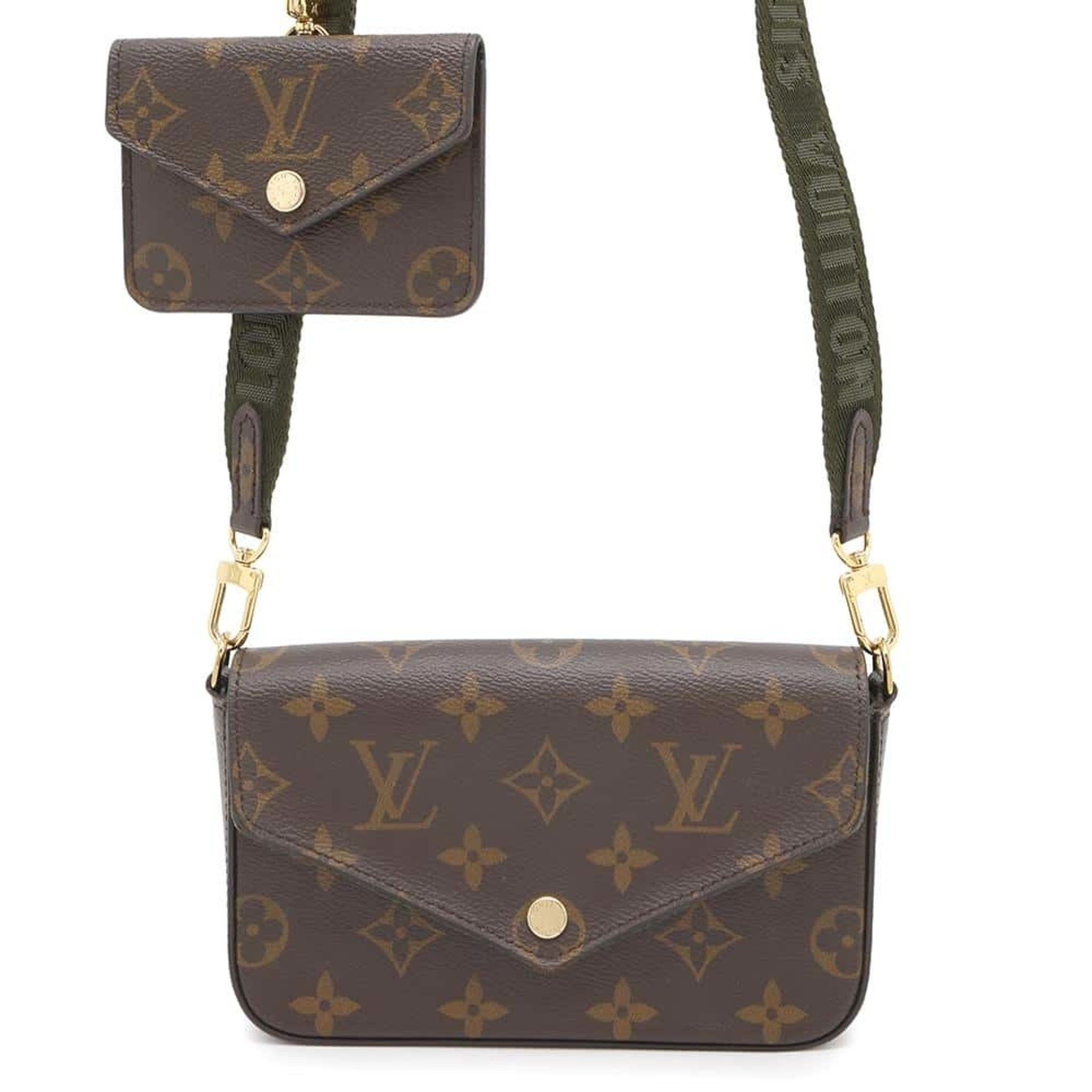 Louis Vuitton Shoulder Bag Monogram Multi Pochette Felicie M80091 Louis Vuitton in Green, Women's