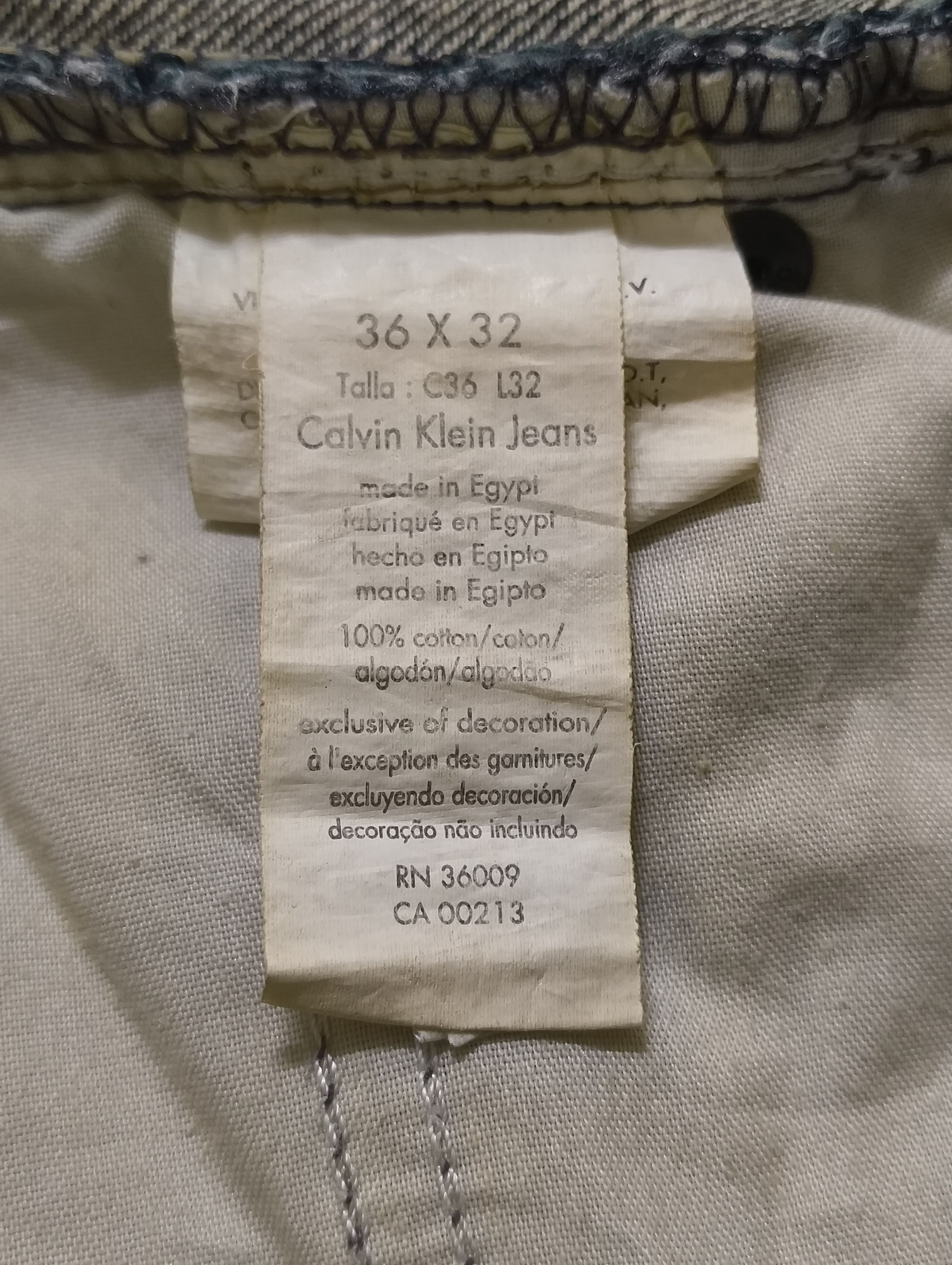 Calvin Klein Vintage Calvin Klein jeans Narrow Leg Size US 36 / EU 52 - 10 Thumbnail